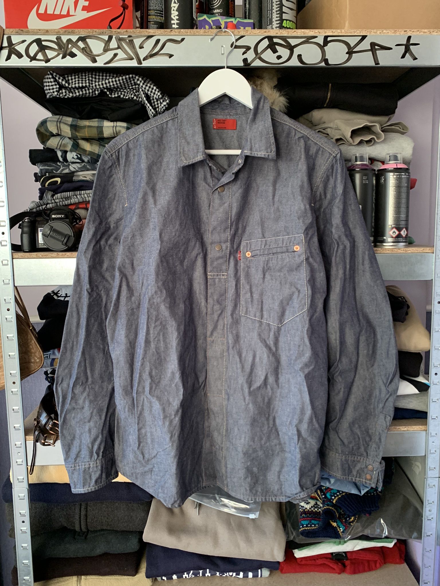 Levi's Levi’s Red Tab Line Overshirt Size M Size US M / EU 48-50 / 2 - 1 Thumbnail