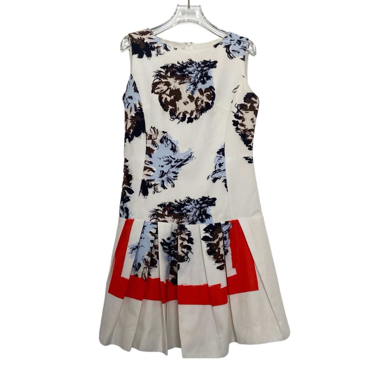 Dior Dior Runway Ink Wash Printed Dress K26WX Size S / US 4 / IT 40 - 1 Thumbnail