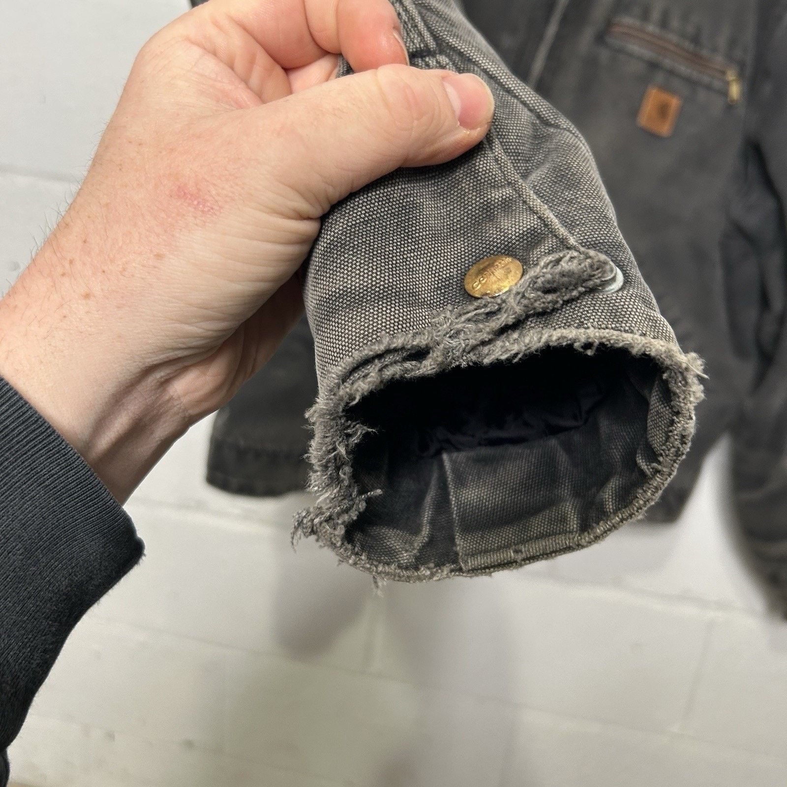 Carhartt Vintage Blanketed Carhartt Detroit Jacket “Black” J97 BLK Size US XL / EU 56 / 4 - 7 Thumbnail