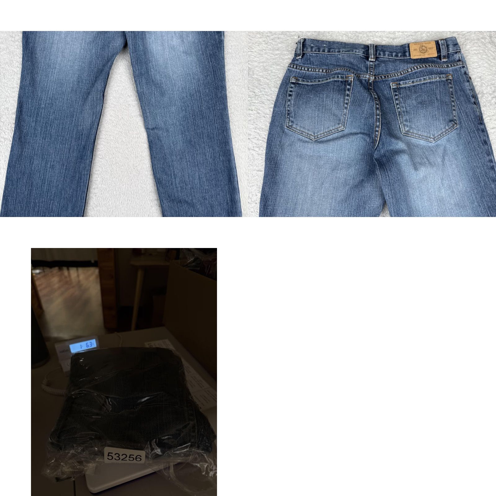 Eddie Bauer VINTAGE No, Eddie Bauer Jeans Womens 8 Blue Straight Leg Mid Rise Stretch Denim Medium Wash Size 30" / US 8 / IT 44 - 10 Thumbnail