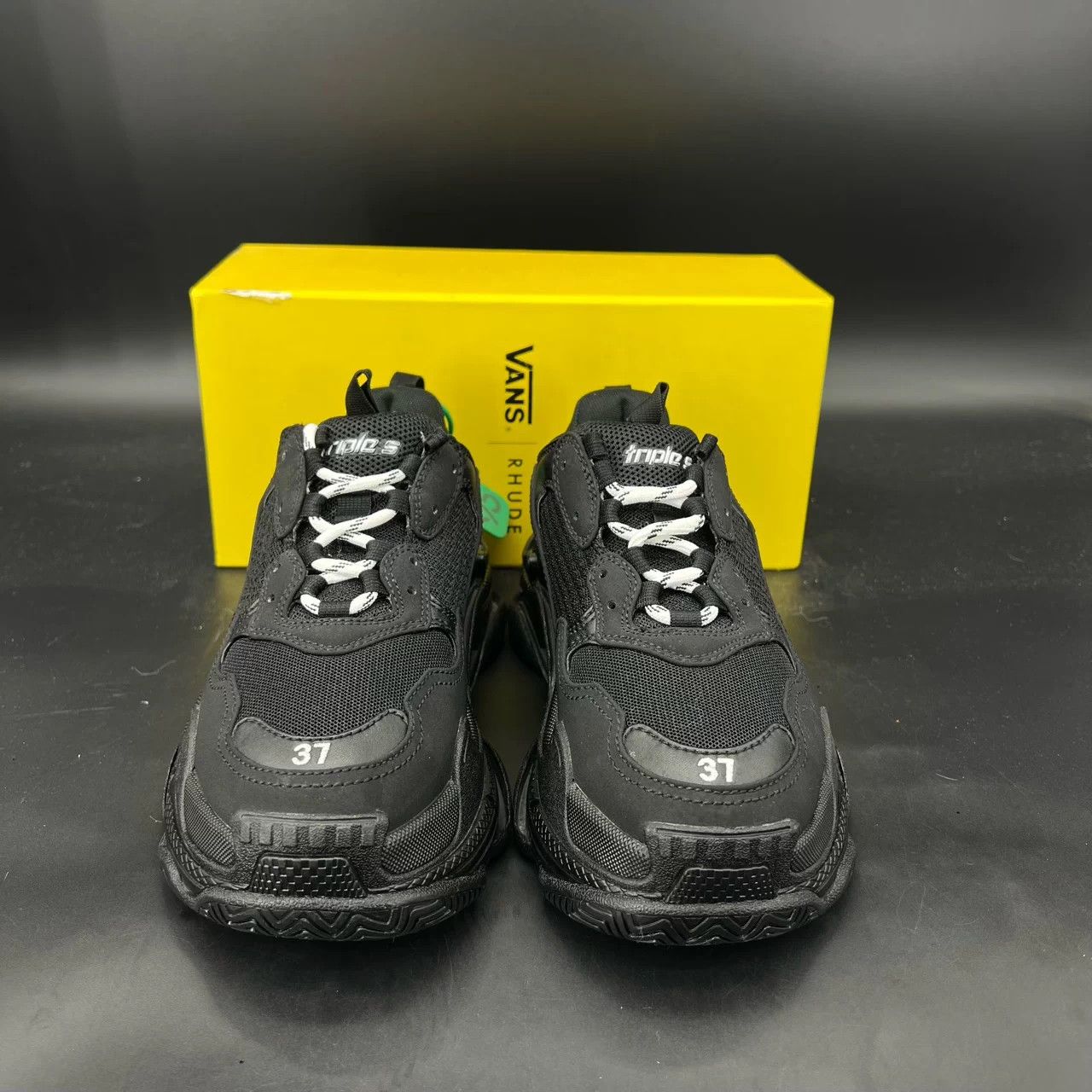 Balenciaga Balenciaga Triples Black 37 New Size US 6.5 / IT 36.5 - 4 Thumbnail