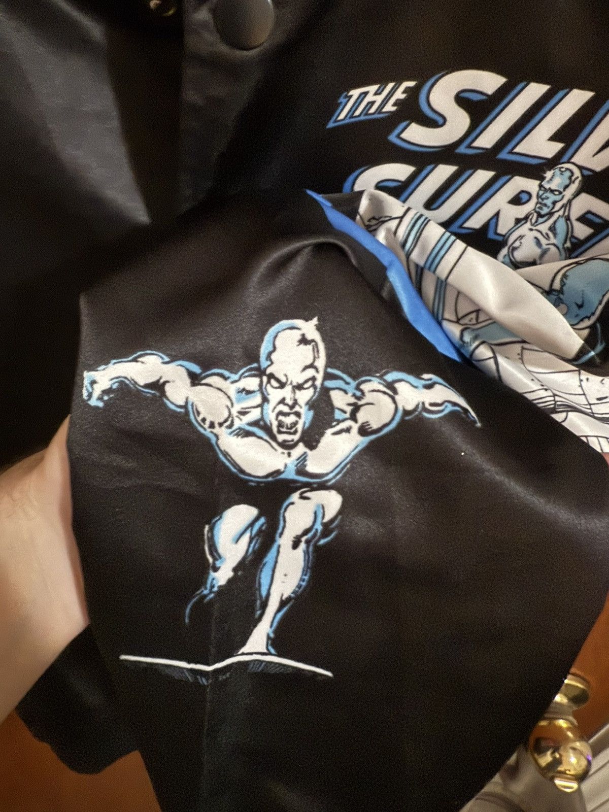 Chalk Line Silver Surfer Satin Jacket Size US S / EU 44-46 / 1 - 7 Thumbnail