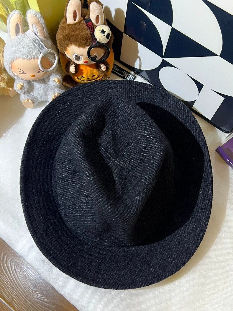 Other Yohji Yamamoto 15AW Show Wool Blend Top Hat Size ONE SIZE - 3 Thumbnail