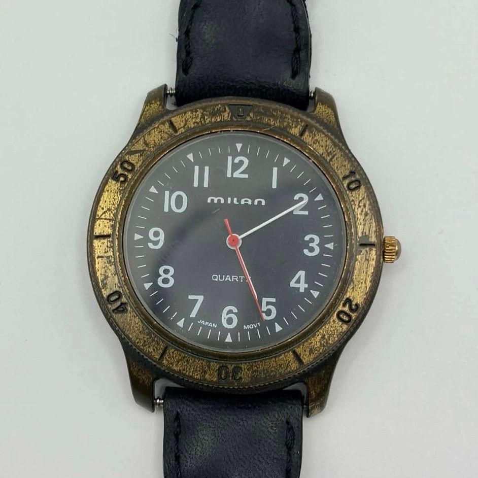 Other Gold & Black Milan Men’s Watch Size ONE SIZE - 3 Thumbnail