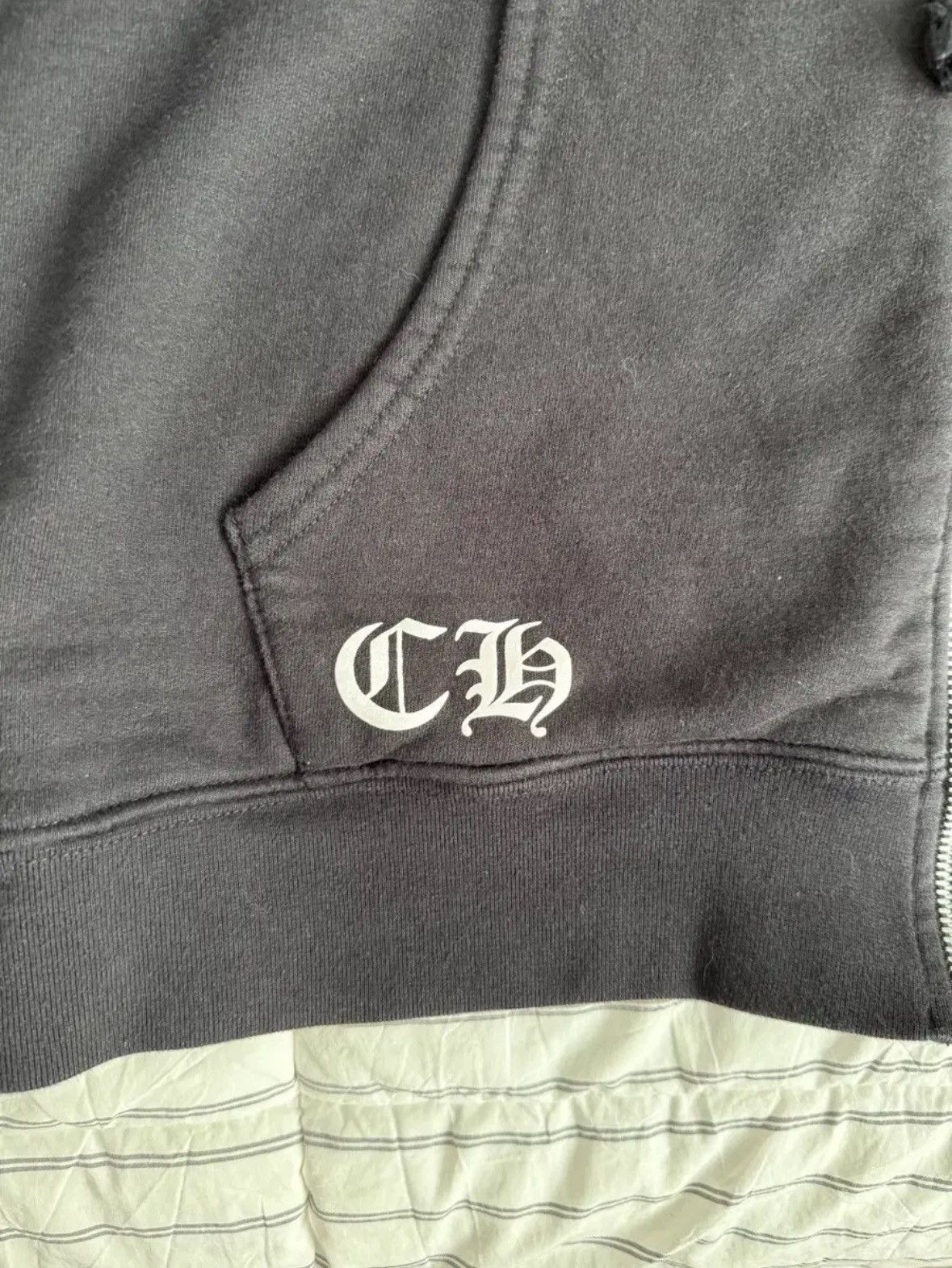 Chrome Hearts Heavy Weight Waffle Dagger Zipup Hoodie Size US L / EU 52-54 / 3 - 5 Thumbnail