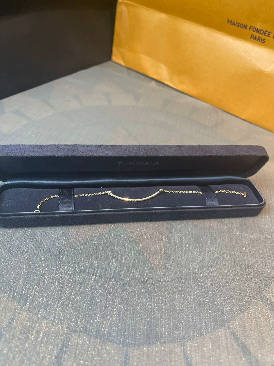 Tiffany Small Smile Full Diamond Bracelet