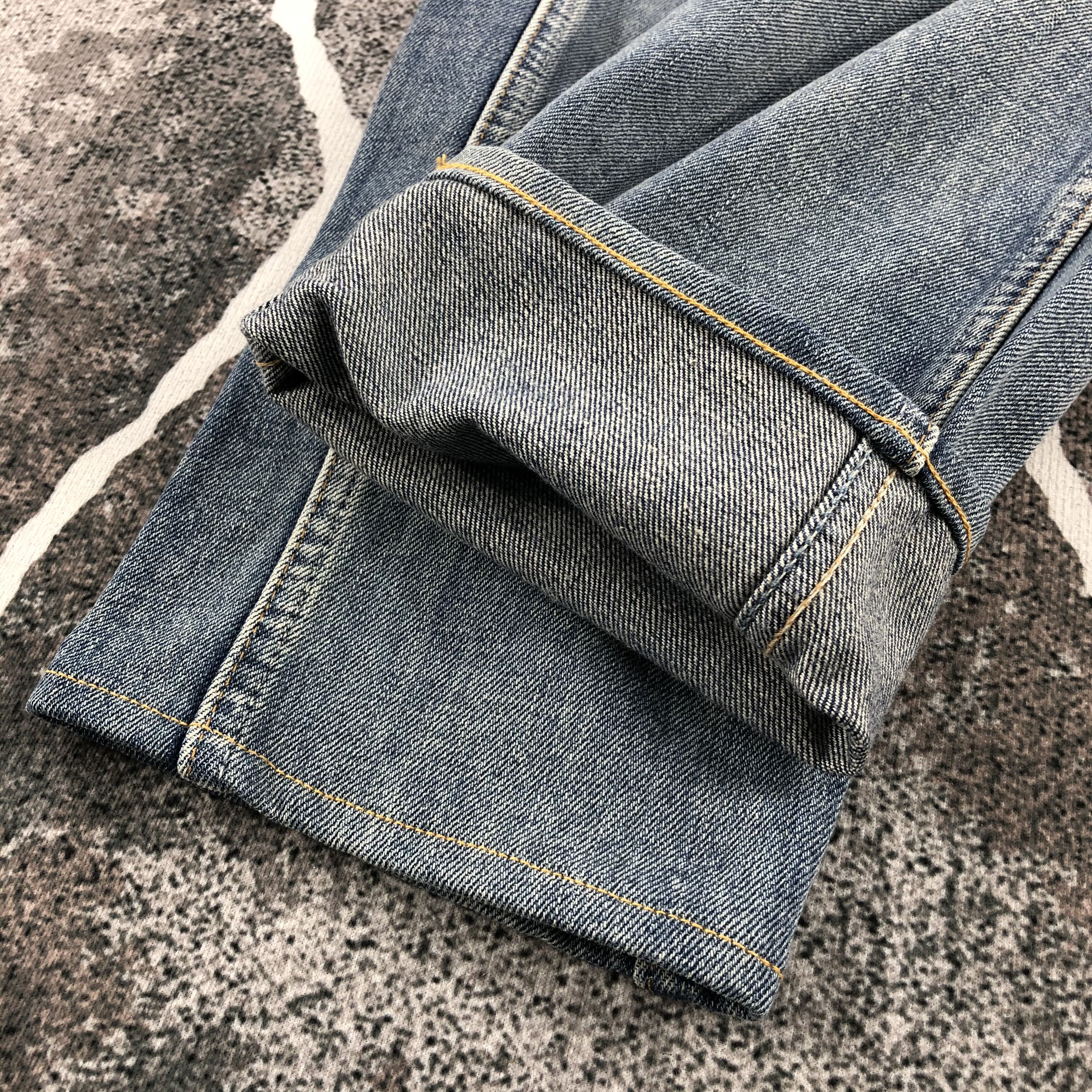 Levi's Vintage Levis 605 Jeans Orange Tab Distressed Denim KJ714 Size US 30 / EU 46 - 5 Thumbnail