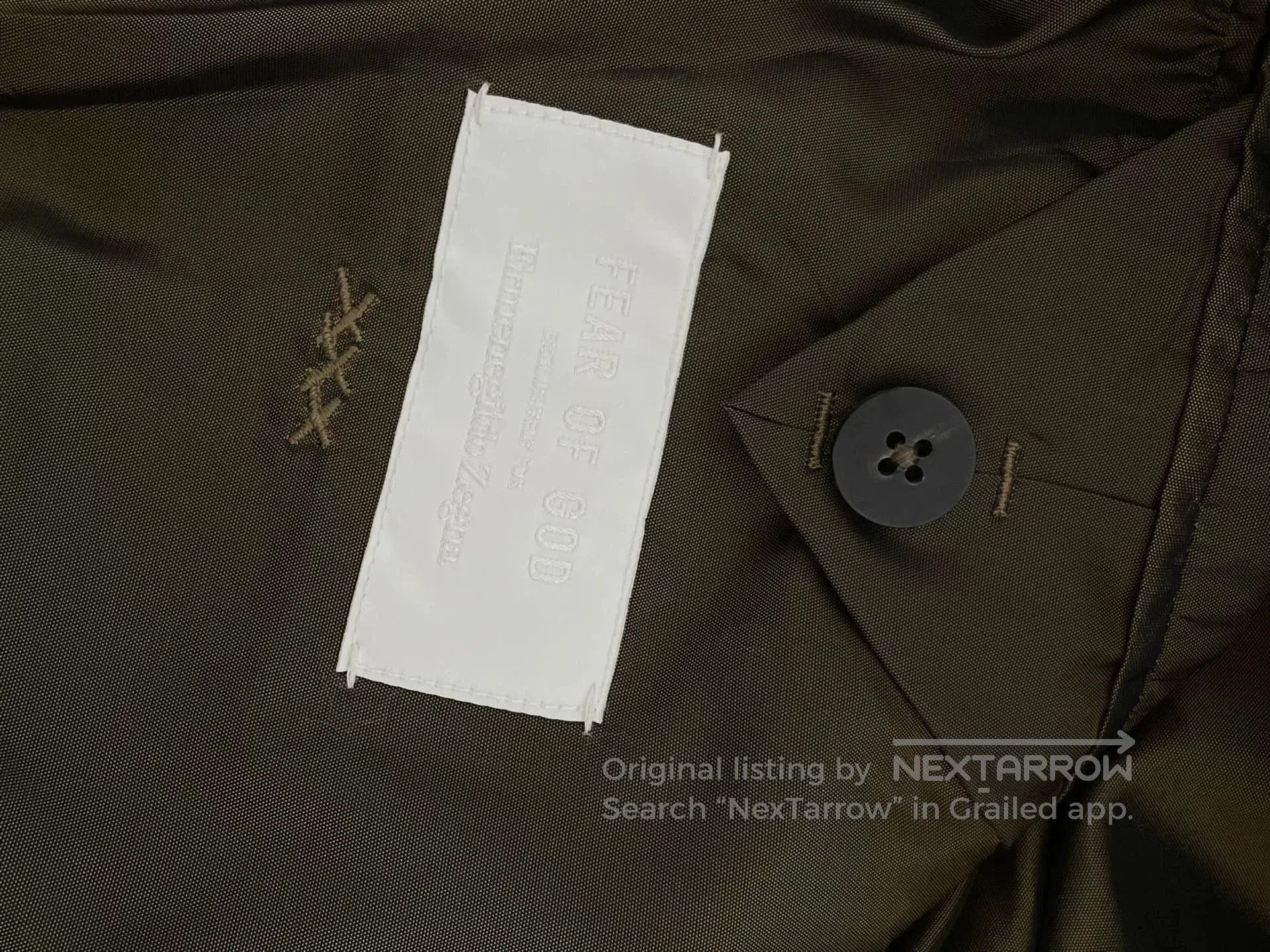 Ermenegildo Zegna Ermenegildo Zegna x Fear of God Coach Jacket. Size US M / EU 48-50 / 2 - 3 Thumbnail