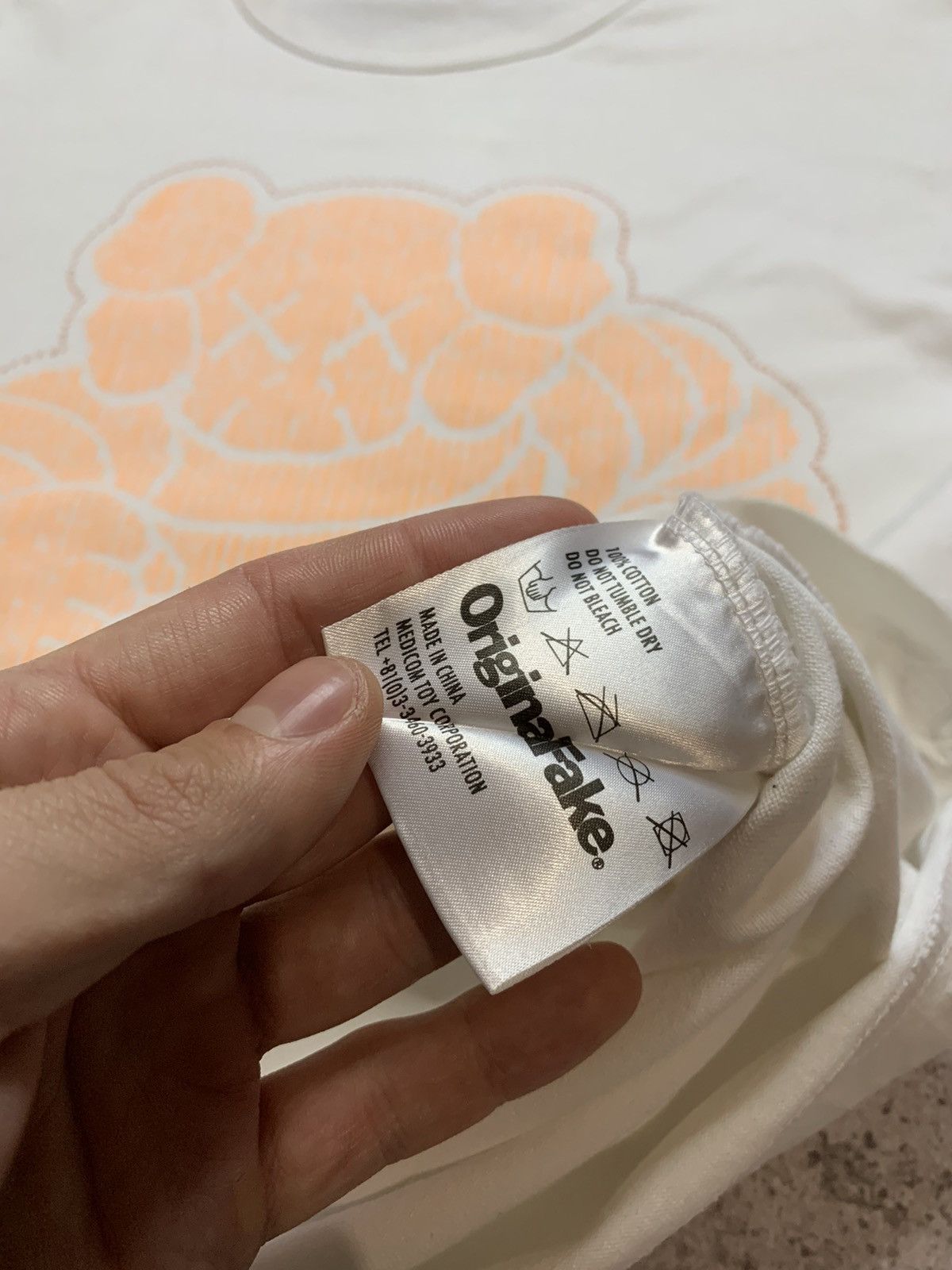 Japanese Brand × Original Fake Vintage OriginalFake Kaws Japanese Brands Design Size US L / EU 52-54 / 3 - 6 Thumbnail