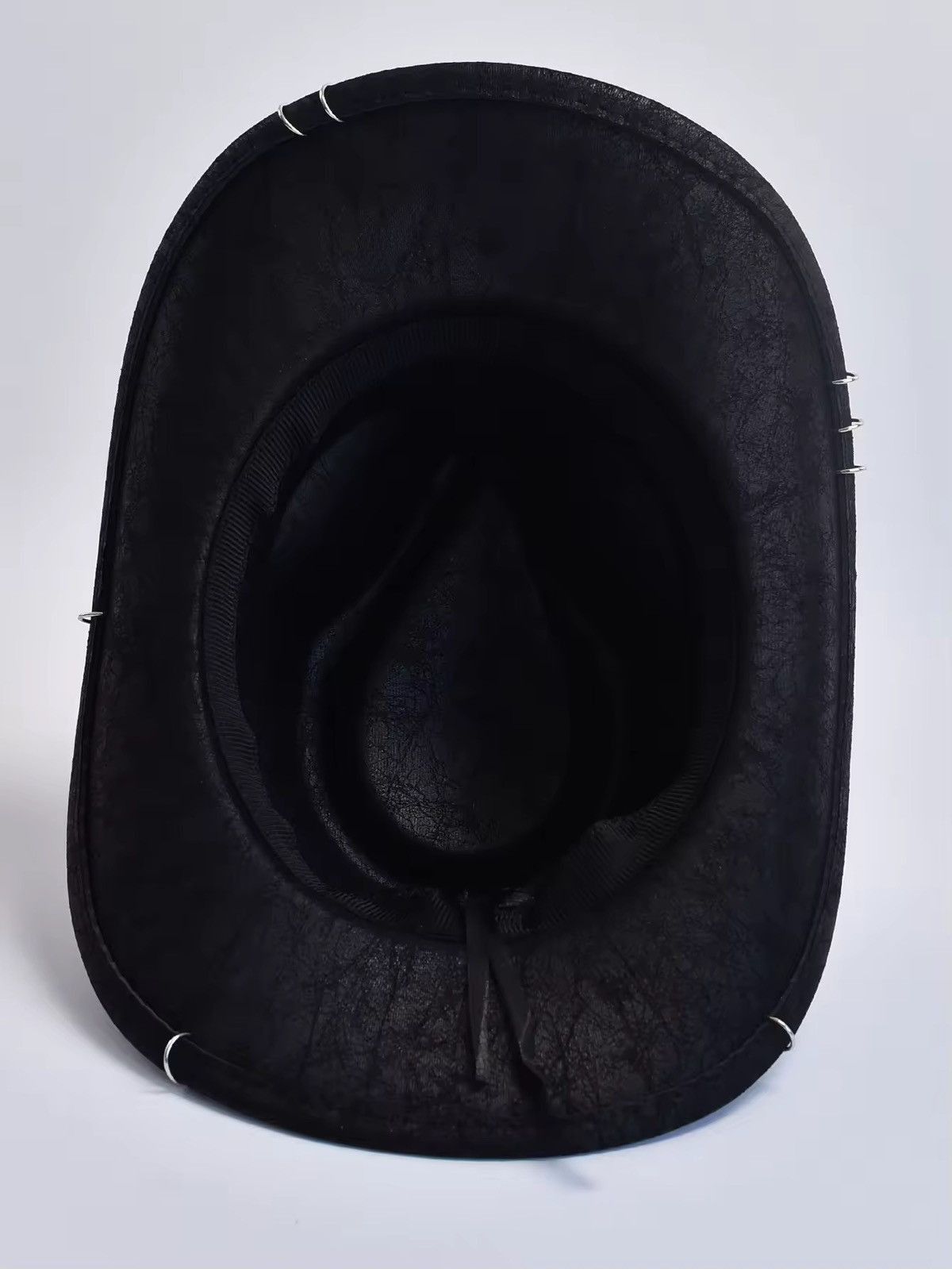 Other Punk Gothic Skeleton Cowboy Gentleman Hat Panama Size ONE SIZE - 5 Thumbnail