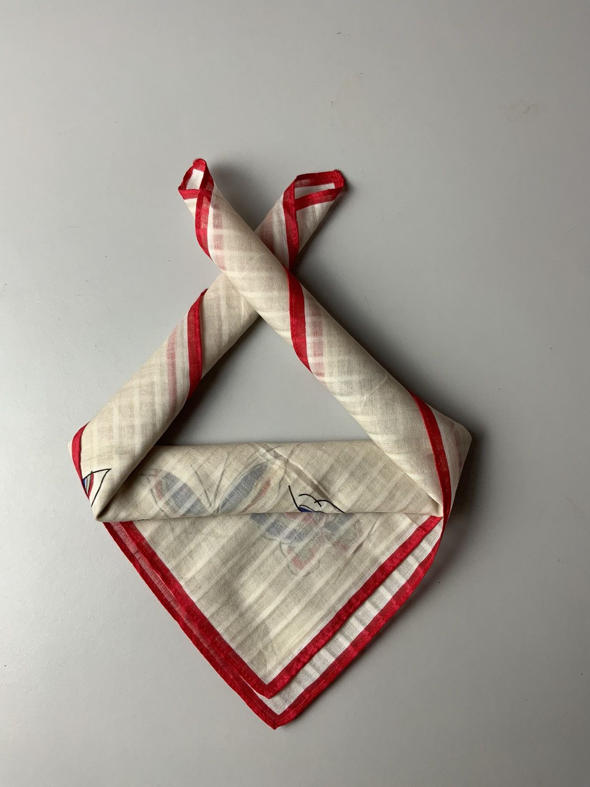Hanae Mori Hanae Mori Butterfly Bandana Handkerchief Size ONE SIZE - 2 Thumbnail