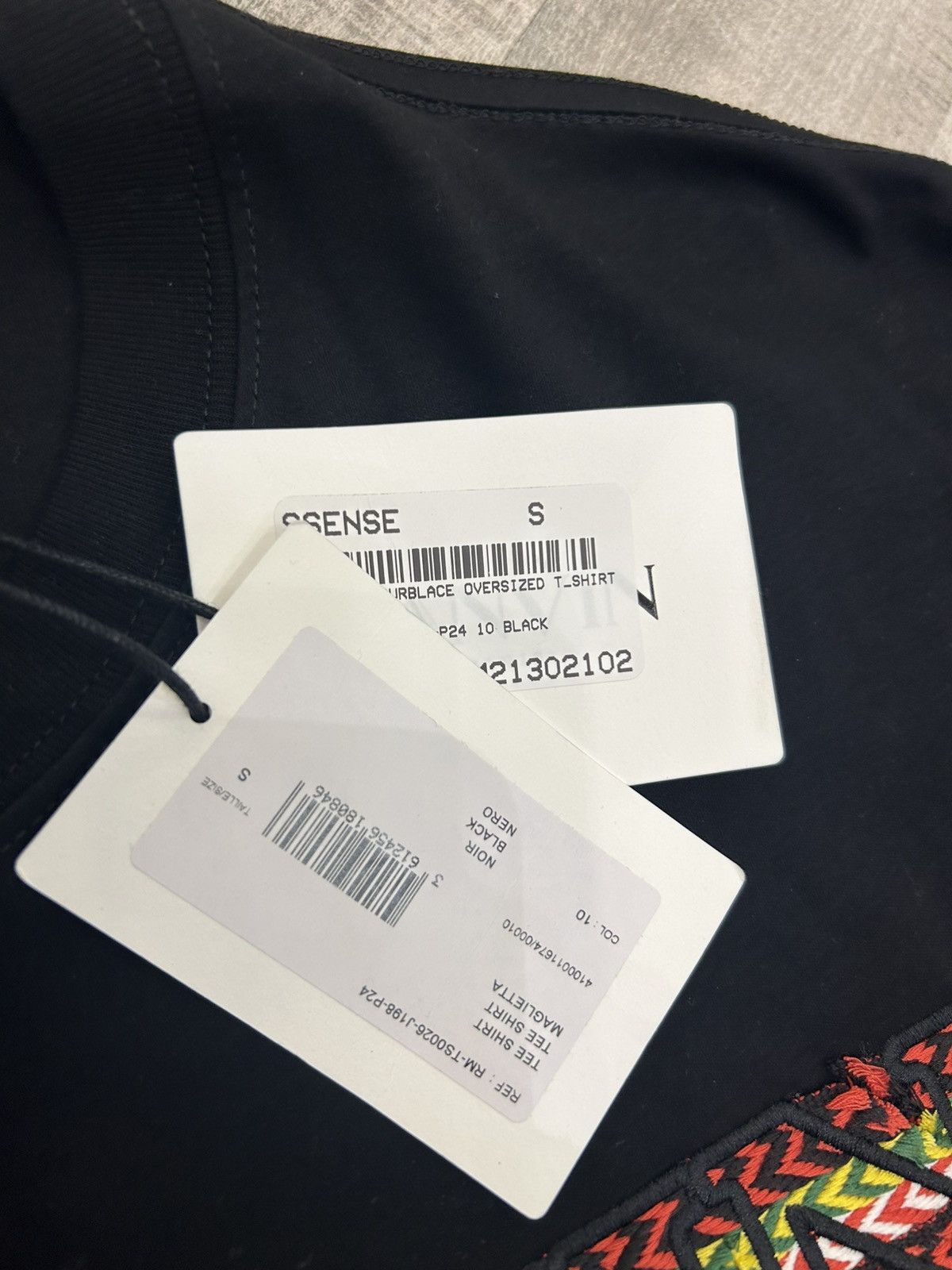 Lanvin Lanvin Curblace Oversized Tee Size US S / EU 44-46 / 1 - 8 Thumbnail
