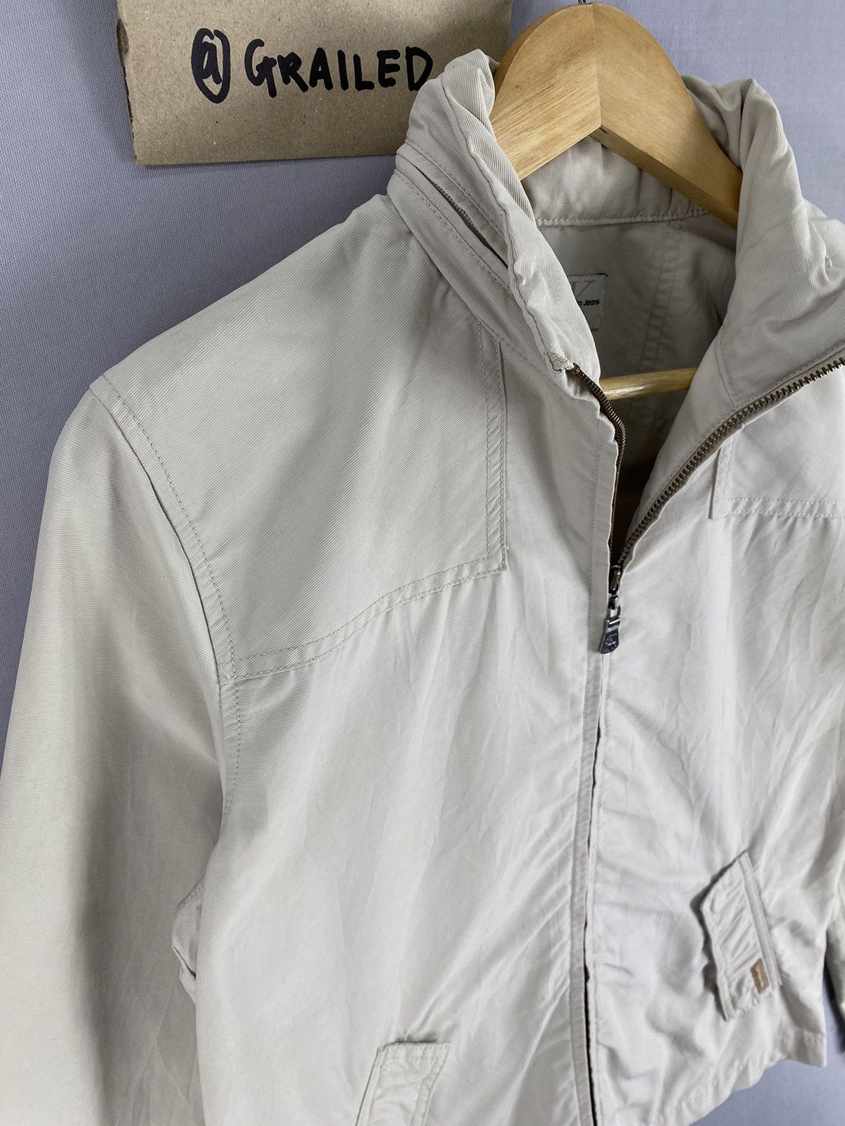 Calvin Klein Calvin Klein Zipper Jacket with hoodie Size US XS / EU 42 / 0 - 2 Thumbnail