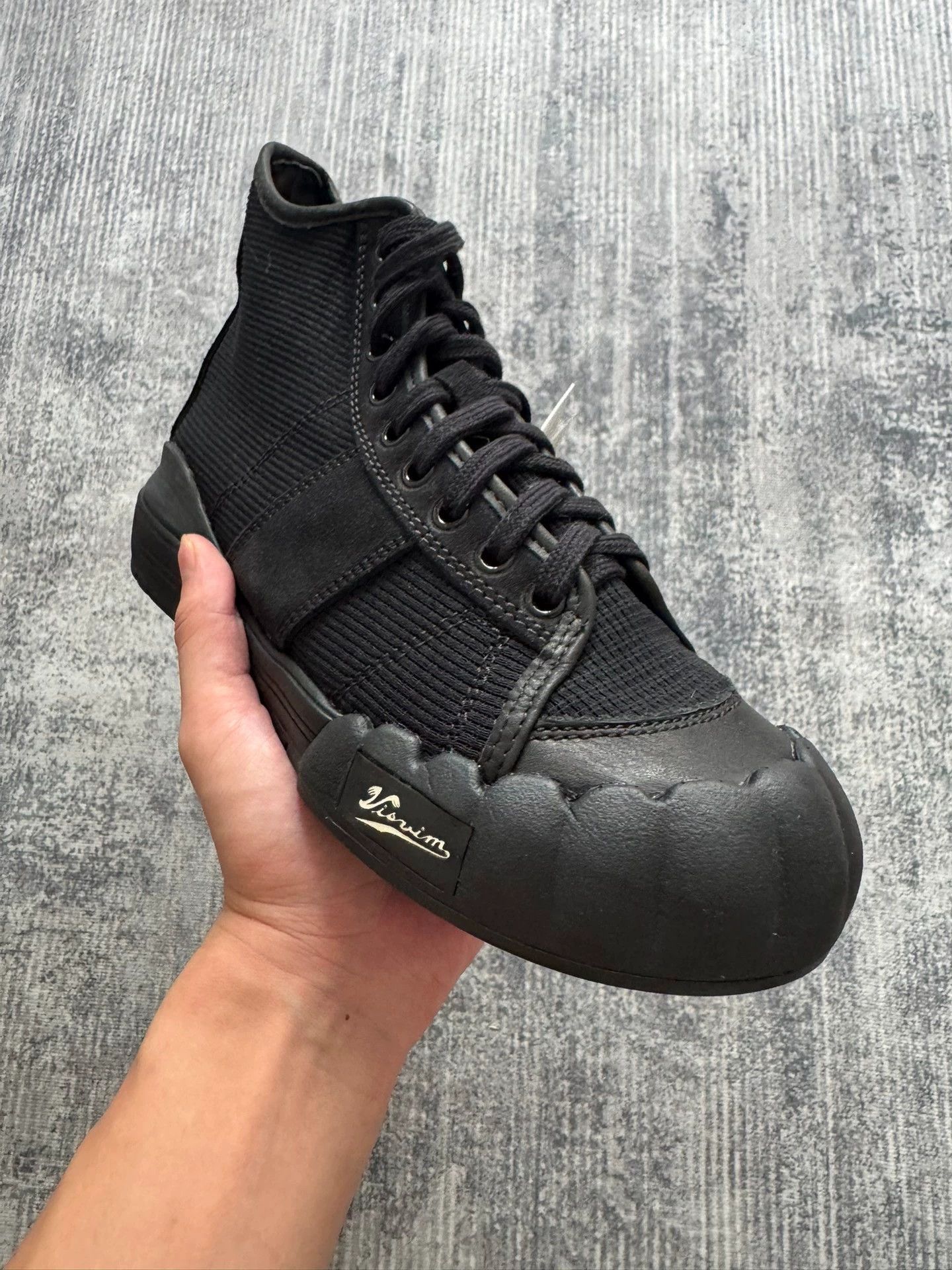 Visvim VISVIM 21AW VS LANIER HI Vulc Black US8 New Rare Size US 8 / EU 41 - 3 Thumbnail