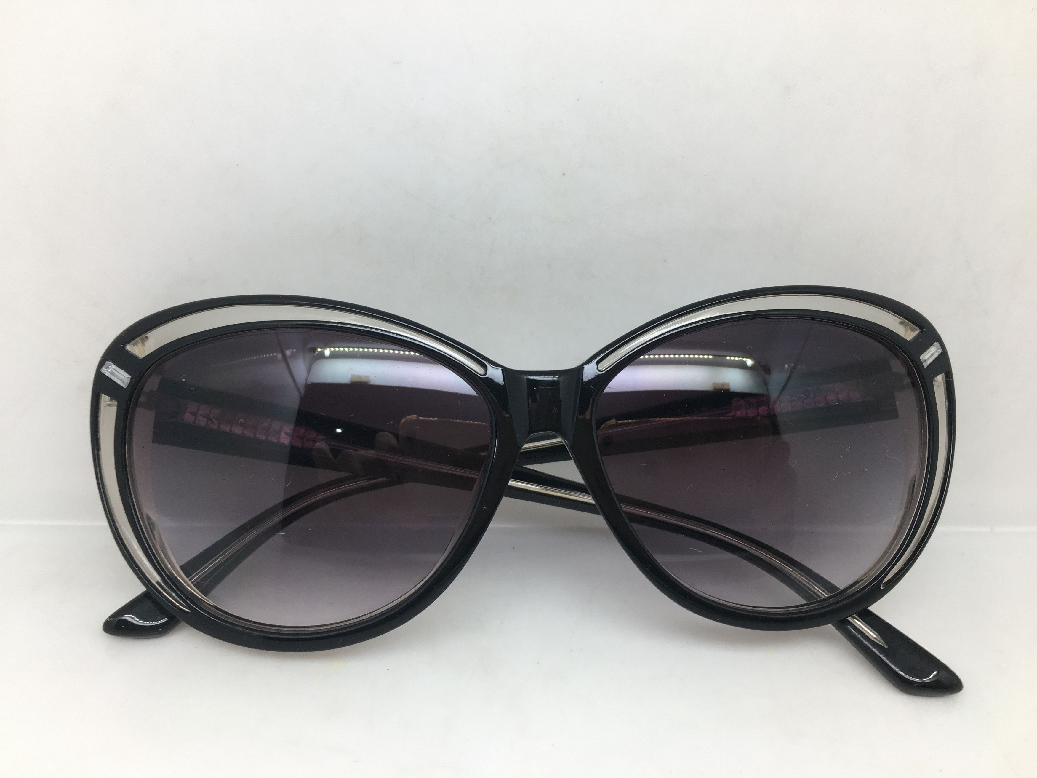 Other Handmade Clear Acetate Cat Eye Sunglasses Diva Size ONE SIZE - 7 Thumbnail