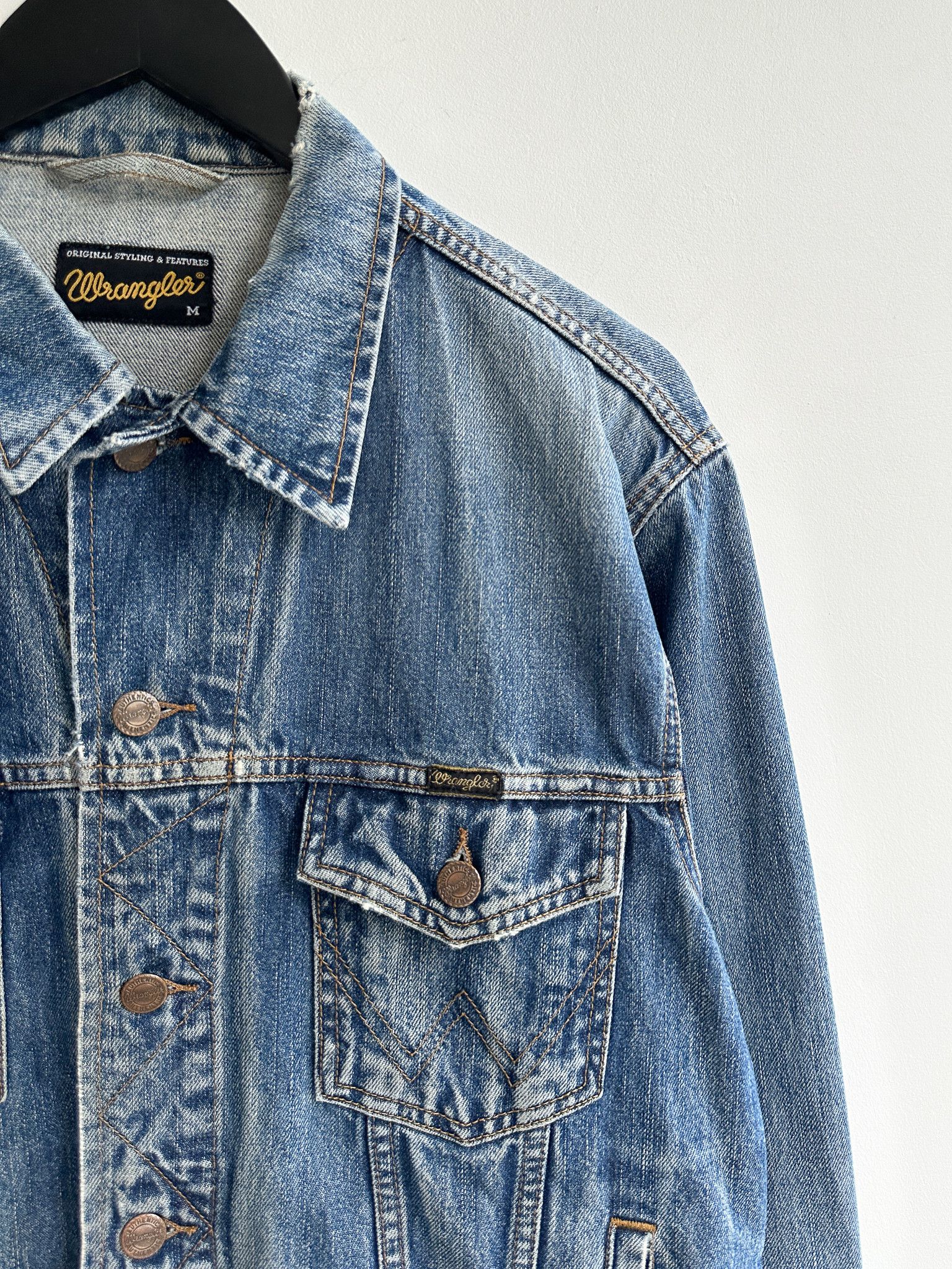 Wrangler Vintage Wrangler Denim Jeans Jacket Size US M / EU 48-50 / 2 - 4 Thumbnail