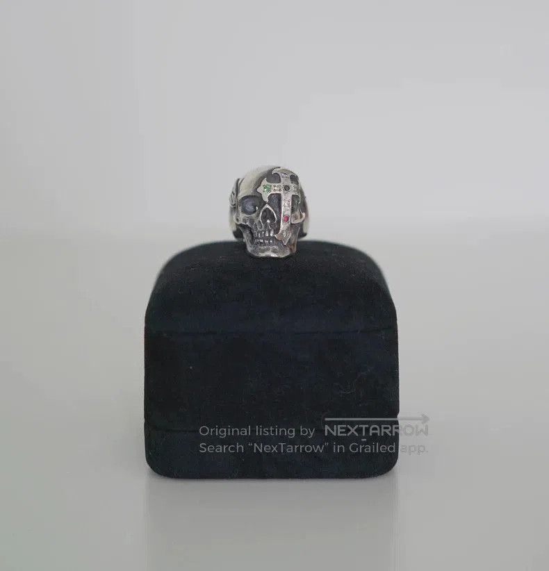 Number (N)ine Colorful Skull Cross Ring by Number (N)ine. jp size 19 Size ONE SIZE - 6 Thumbnail