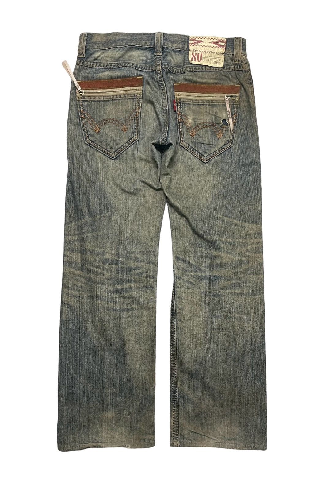 Edwin VINTAGE EDWIN EXCLUSIVE VINTAGE RARE DISTRESSED Size US 33 - 3 Thumbnail