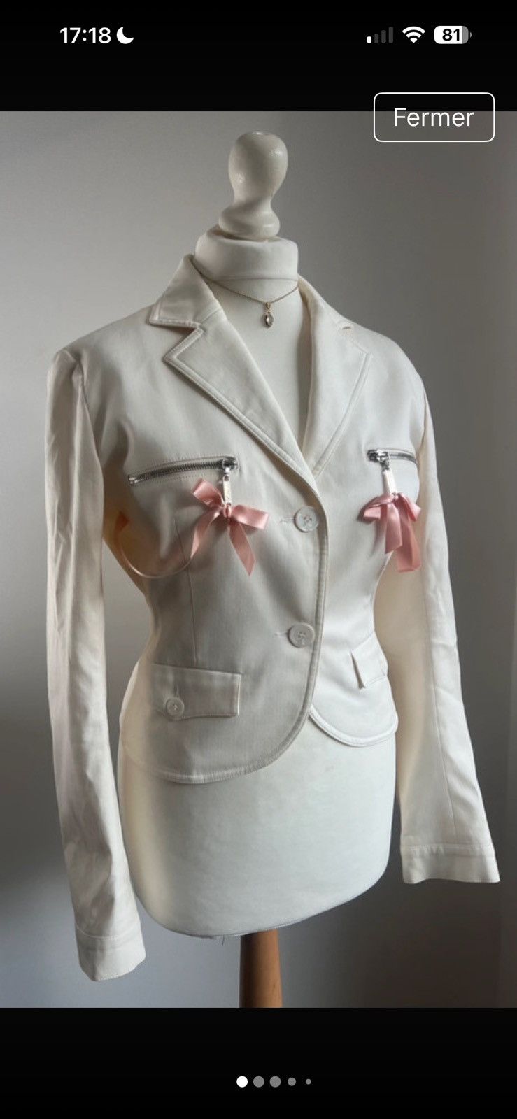 Thierry Mugler THIERRY MUGLER Velvet suit Size S / US 4 / IT 40 - 18 Thumbnail