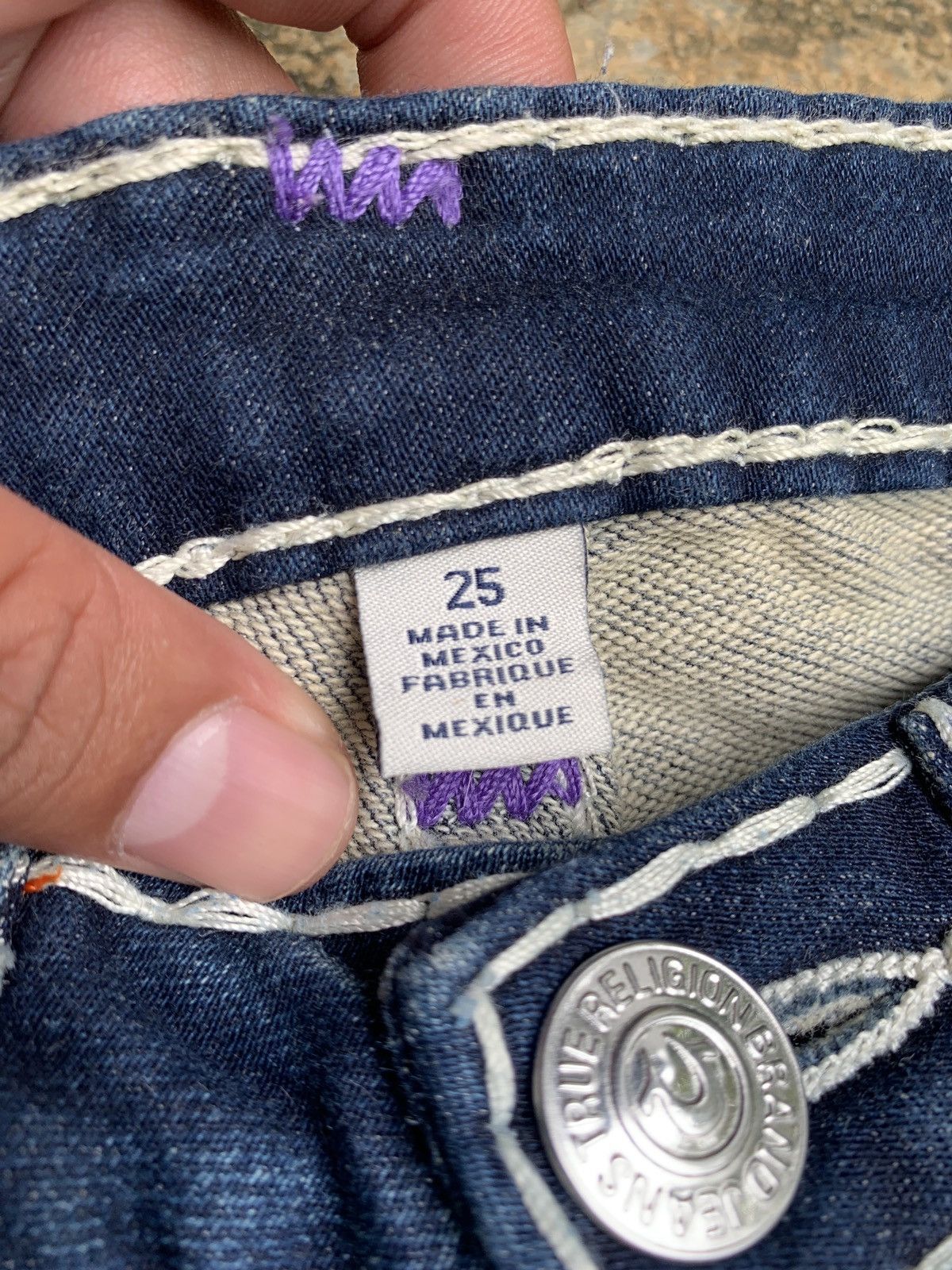 True Religion y2k True Religion Iconic Indigo Jeans Legging Size 25" / US 0 / IT 36 - 8 Thumbnail