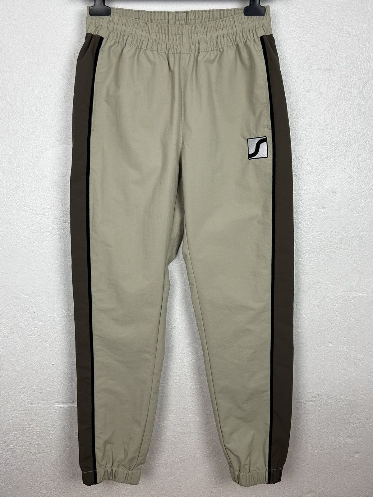 Stussy Stussy Autopark Contrast Nylon Pants Trousers In Beige 