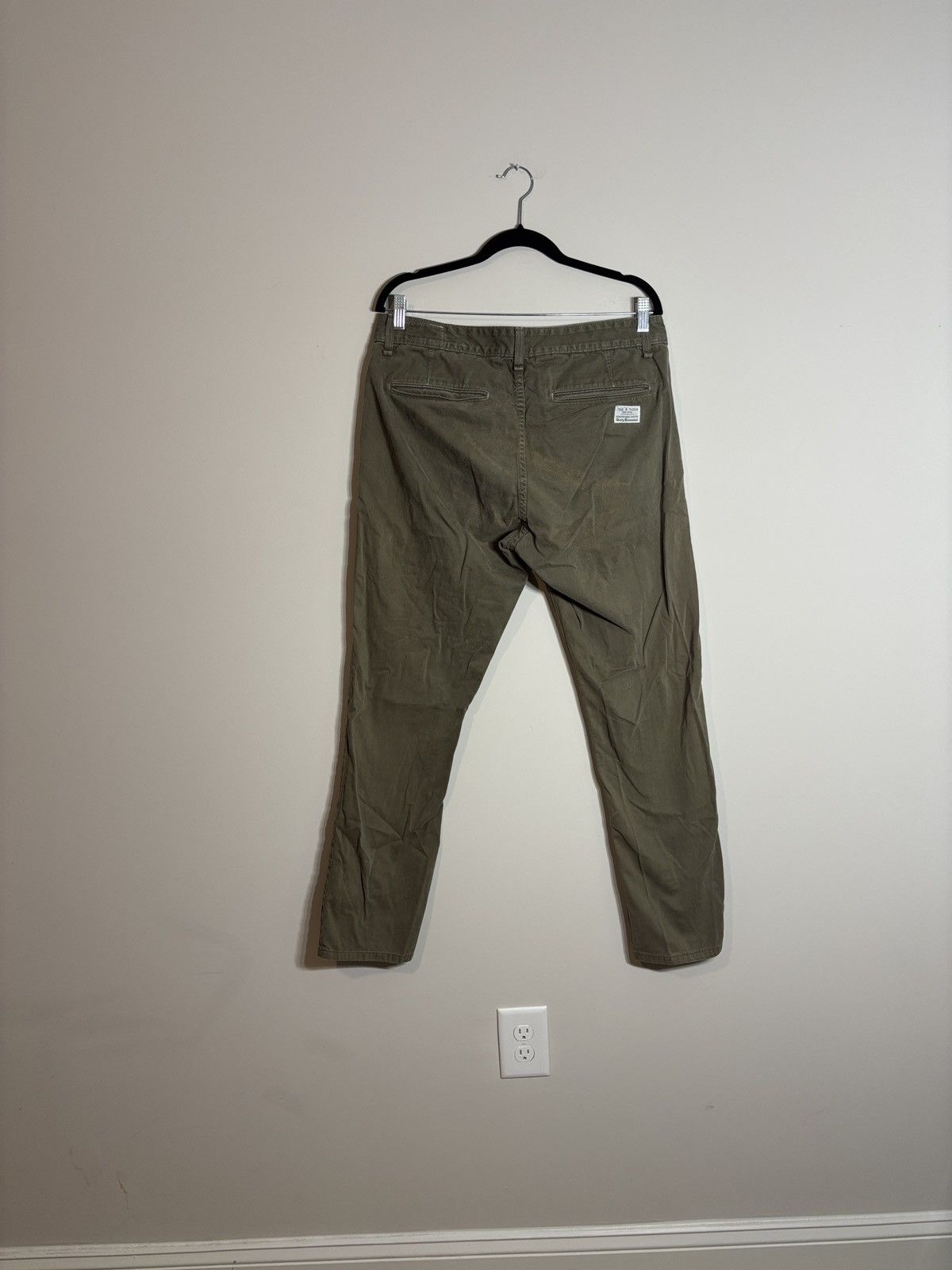 Rag & Bone Rag & Bone Standard Issue Slim Chino Army Size US 33 - 3 Thumbnail
