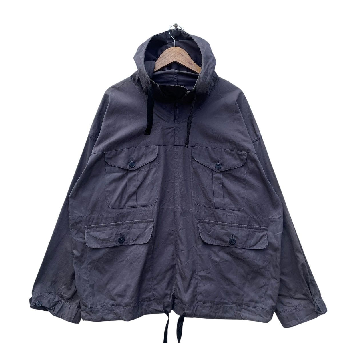 BIGI × Blue Blue Japan 💥Vintage Men’s Bigi Parka Military Style Jacket Size US M / EU 48-50 / 2 - 1 Thumbnail