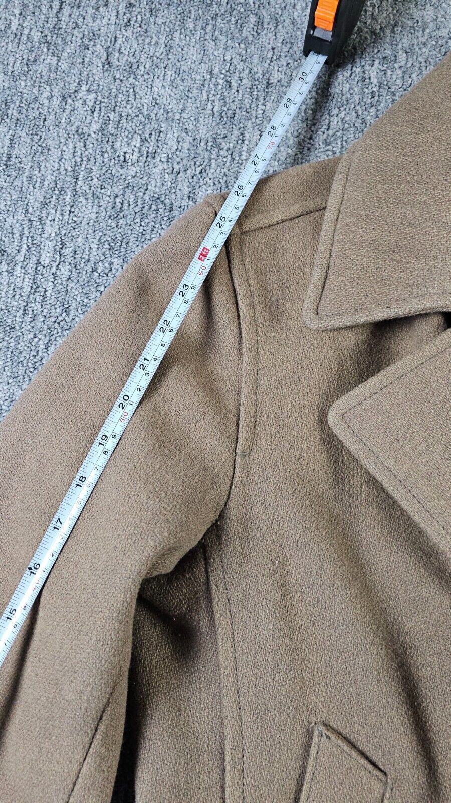 Diesel Diesel Only The Brave Trim Peacoat Size M Brown Size US M / EU 48-50 / 2 - 14 Thumbnail