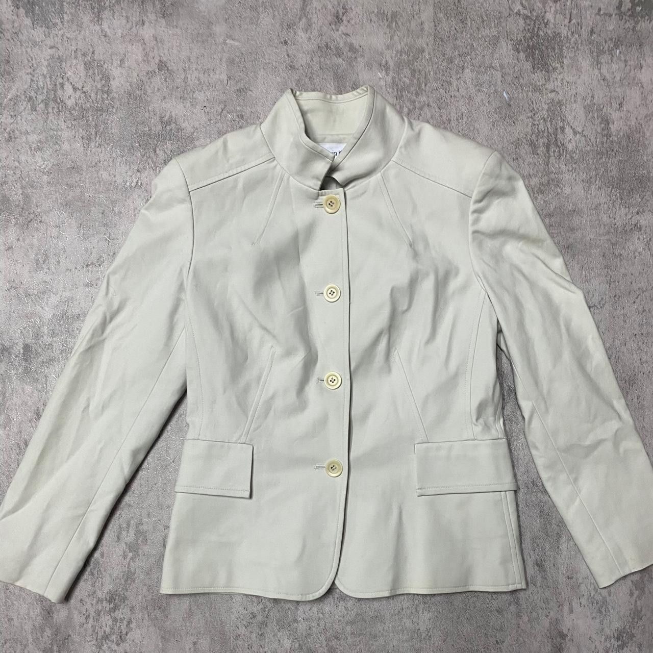Calvin Klein White jacket Calvin Klein Size S / US 4 / IT 40 - 1 Thumbnail