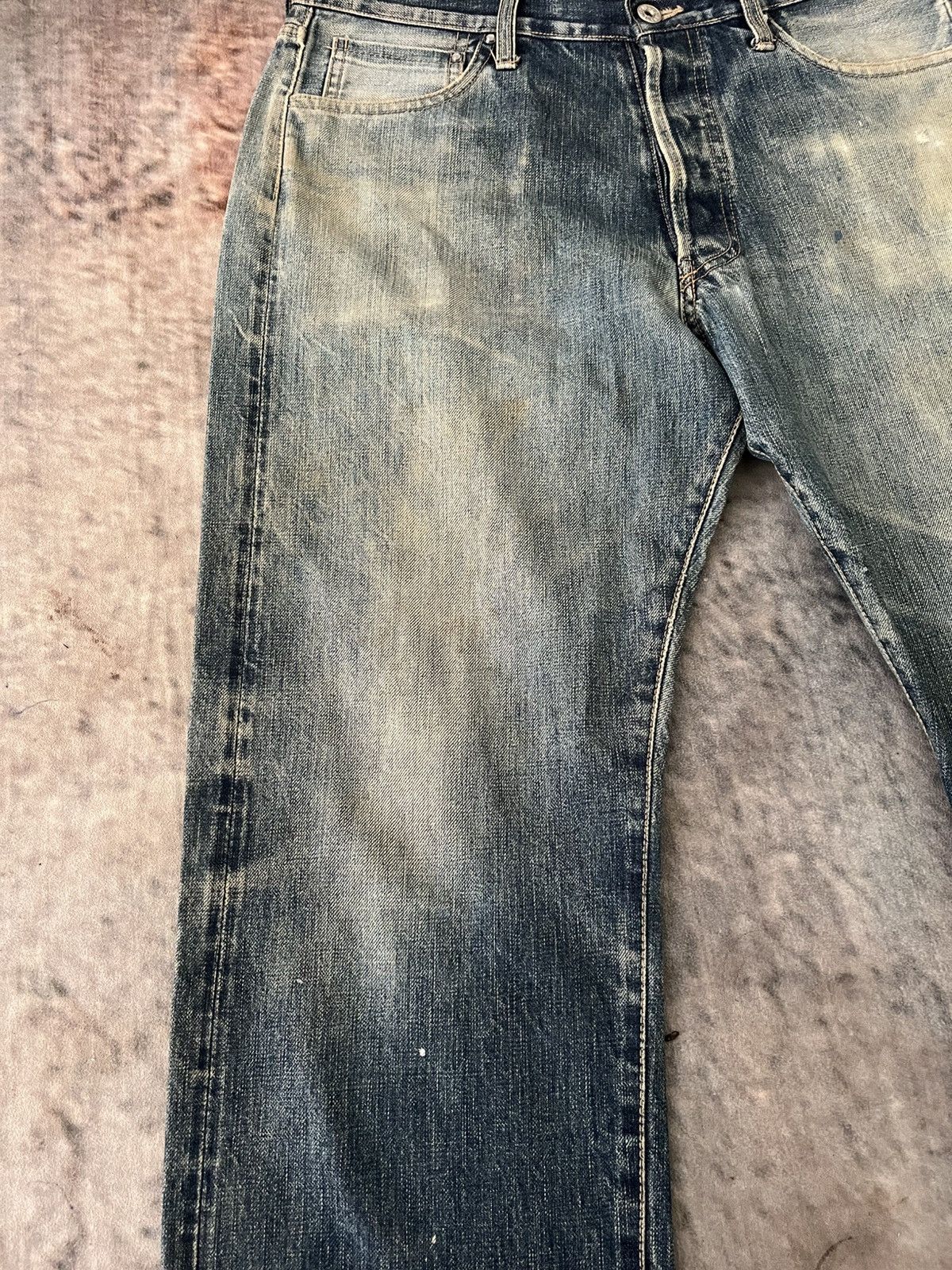 If Six Was Nine × Japanese Brand × Vintage Vintage Selvadge Isquare Denim Size US 34 / EU 50 - 4 Thumbnail