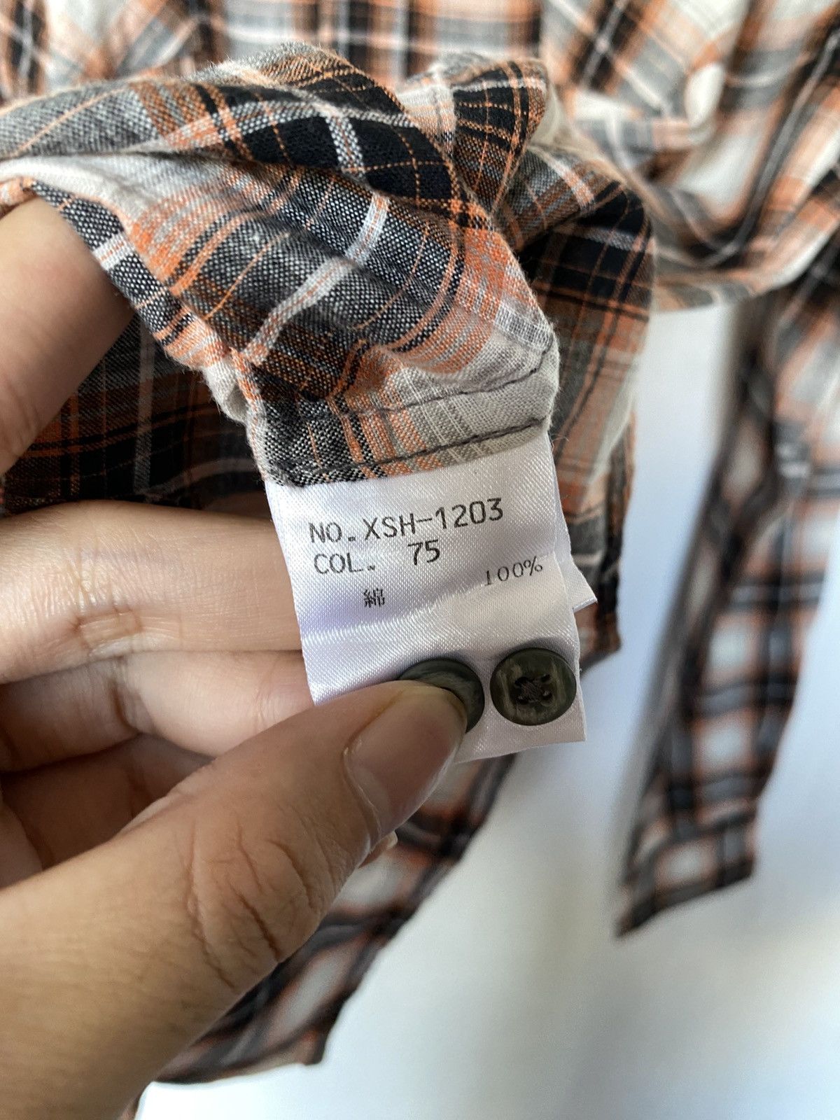 If Six Was Nine × Tornado Mart Tornado Mart Plaid Veterano Button Shirt Size US M / EU 48-50 / 2 - 6 Thumbnail
