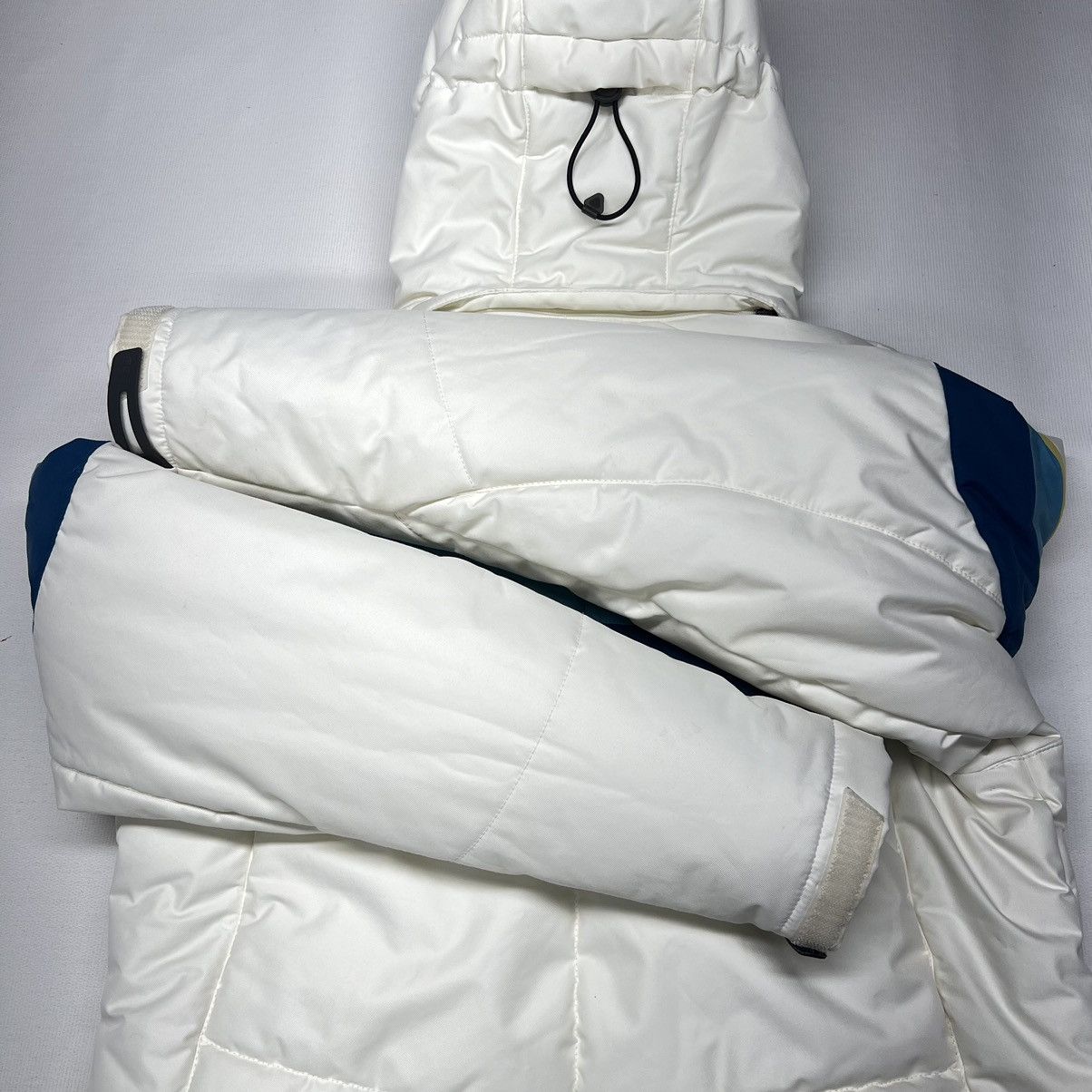 Nike × Nike ACG × Vintage VTG Nike ACG Jacket White Puffer Jacket Zip Winter Ski Retro Size M / US 6-8 / IT 42-44 - 19 Thumbnail