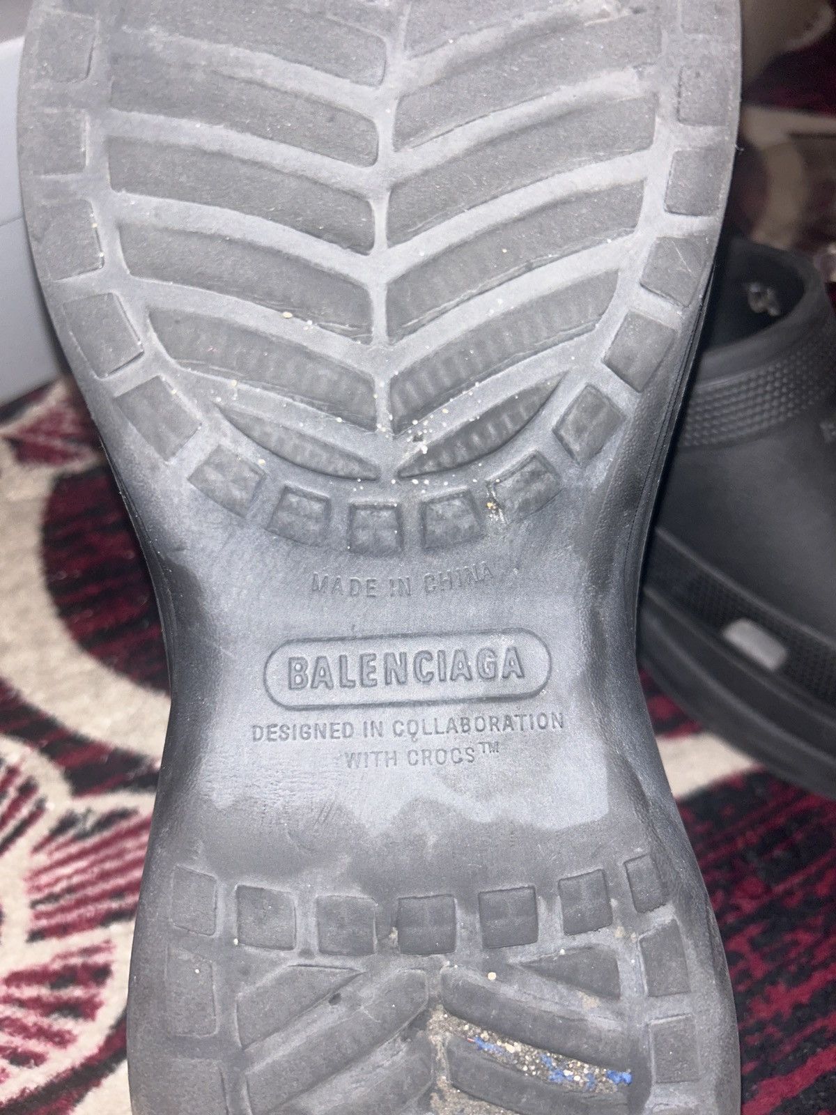 Balenciaga Balenciaga x Croc Pool Slide Size US 11 / EU 44 - 4 Thumbnail