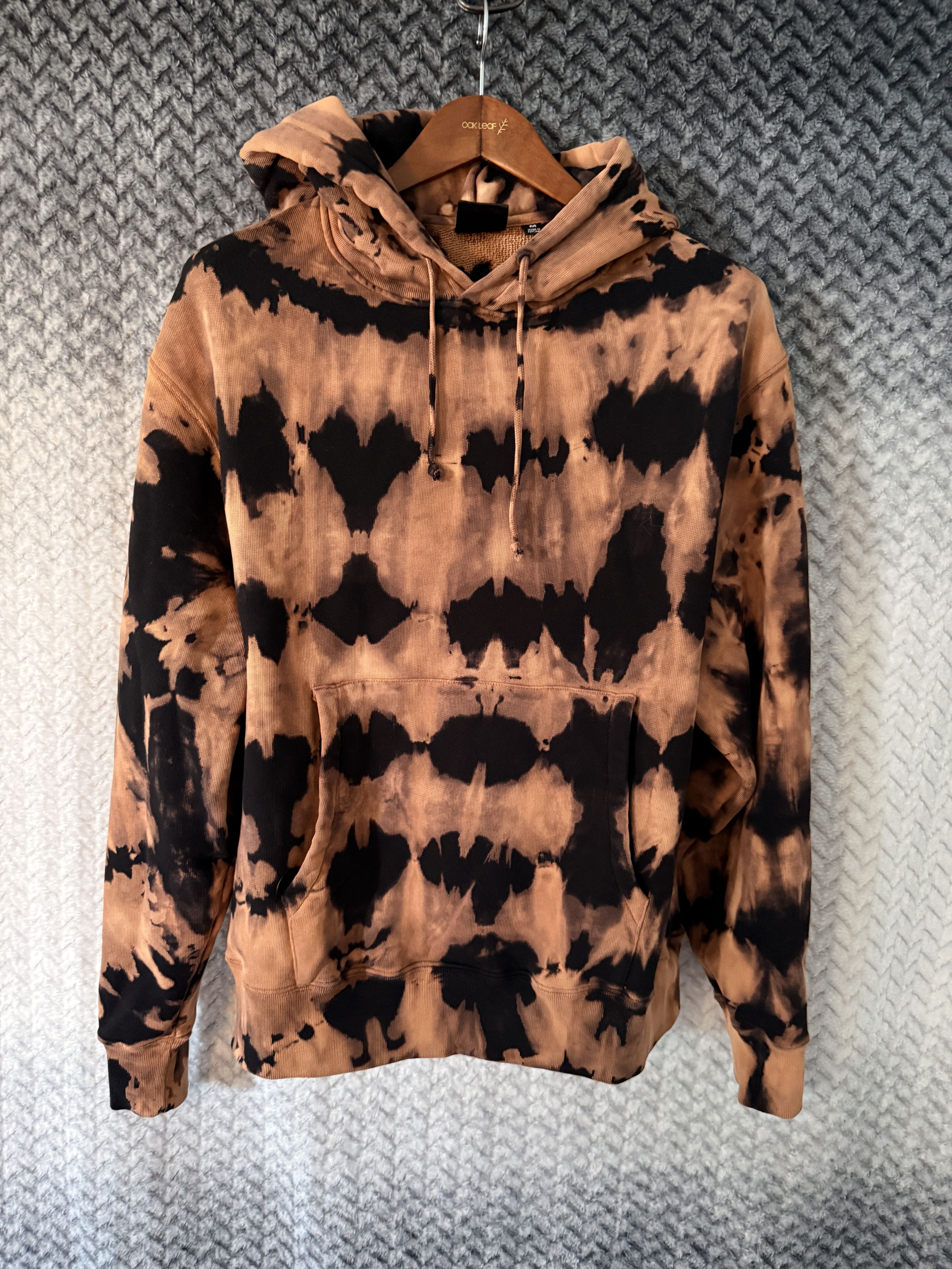 Dries Van Noten × Stussy Tie Dye Hoodie Camel Size US M / EU 48-50 / 2 - 2 Thumbnail