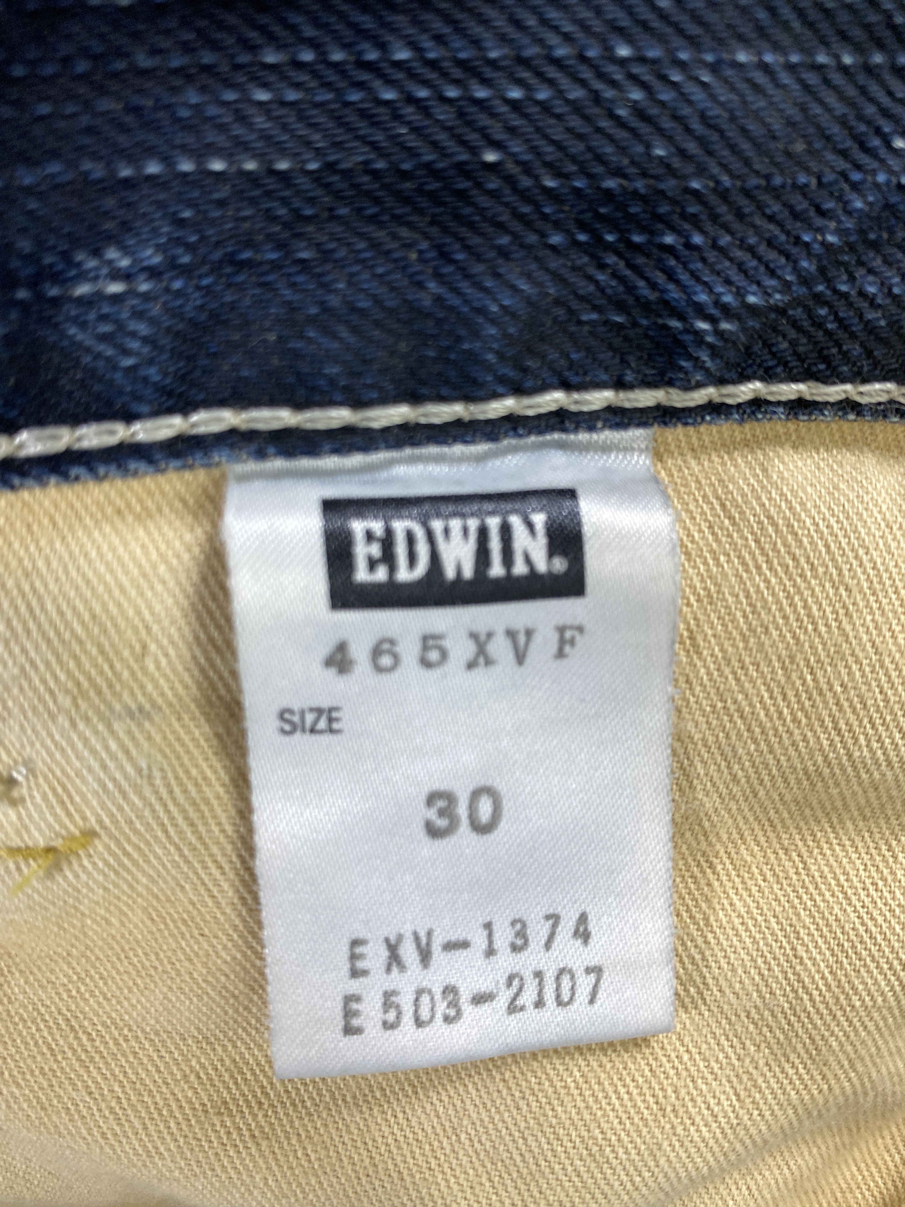 Edwin Mud Blue Vintage Edwin Buckle Back Jeans 32x33 - JN3247 Size US 32 / EU 48 - 9 Thumbnail