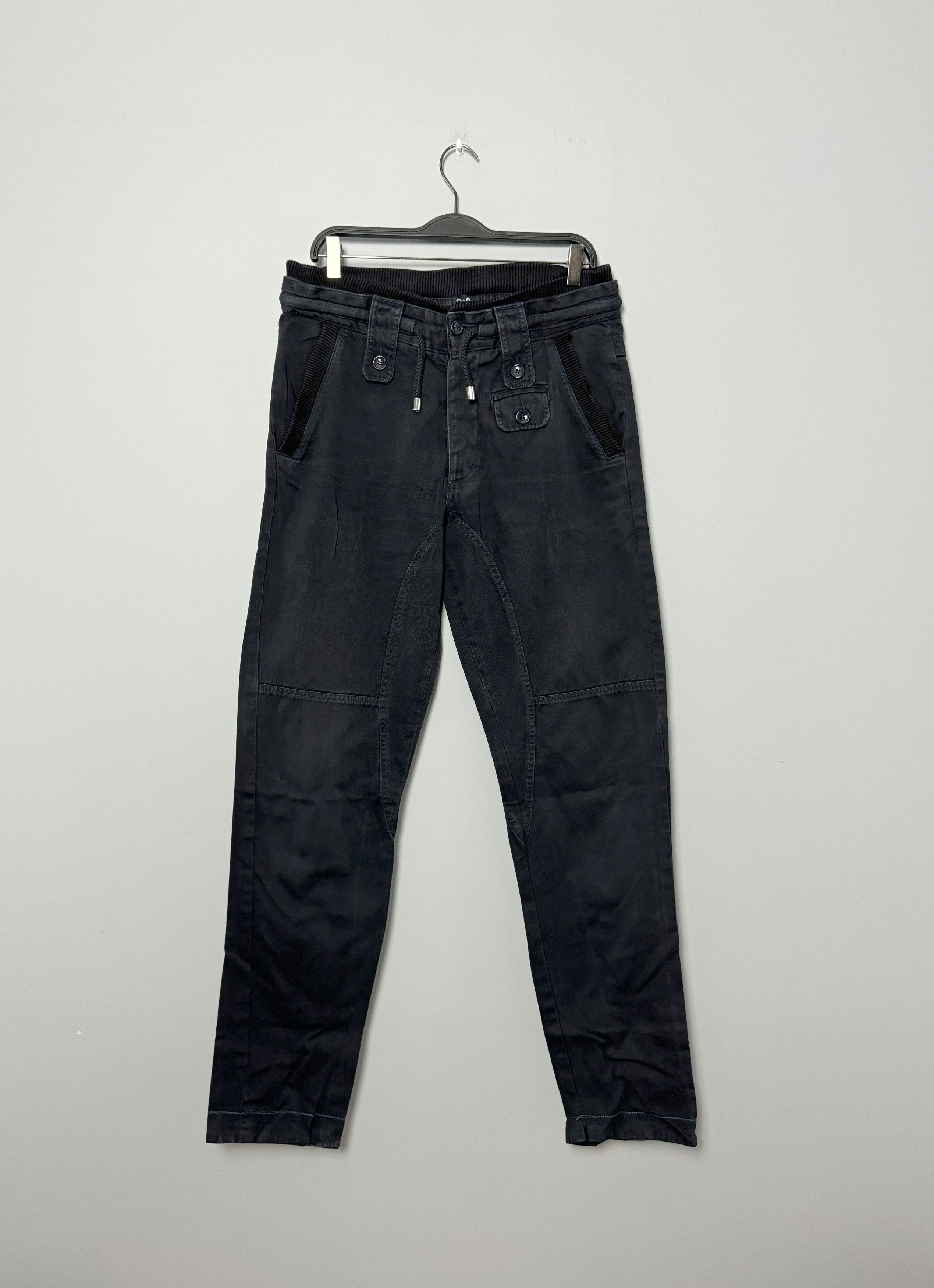 Dolce & Gabbana Dolce & Gabbana Dark Pants Jogger Jeans Multipocket Size 48 Size US 32 / EU 48 - 2 Thumbnail