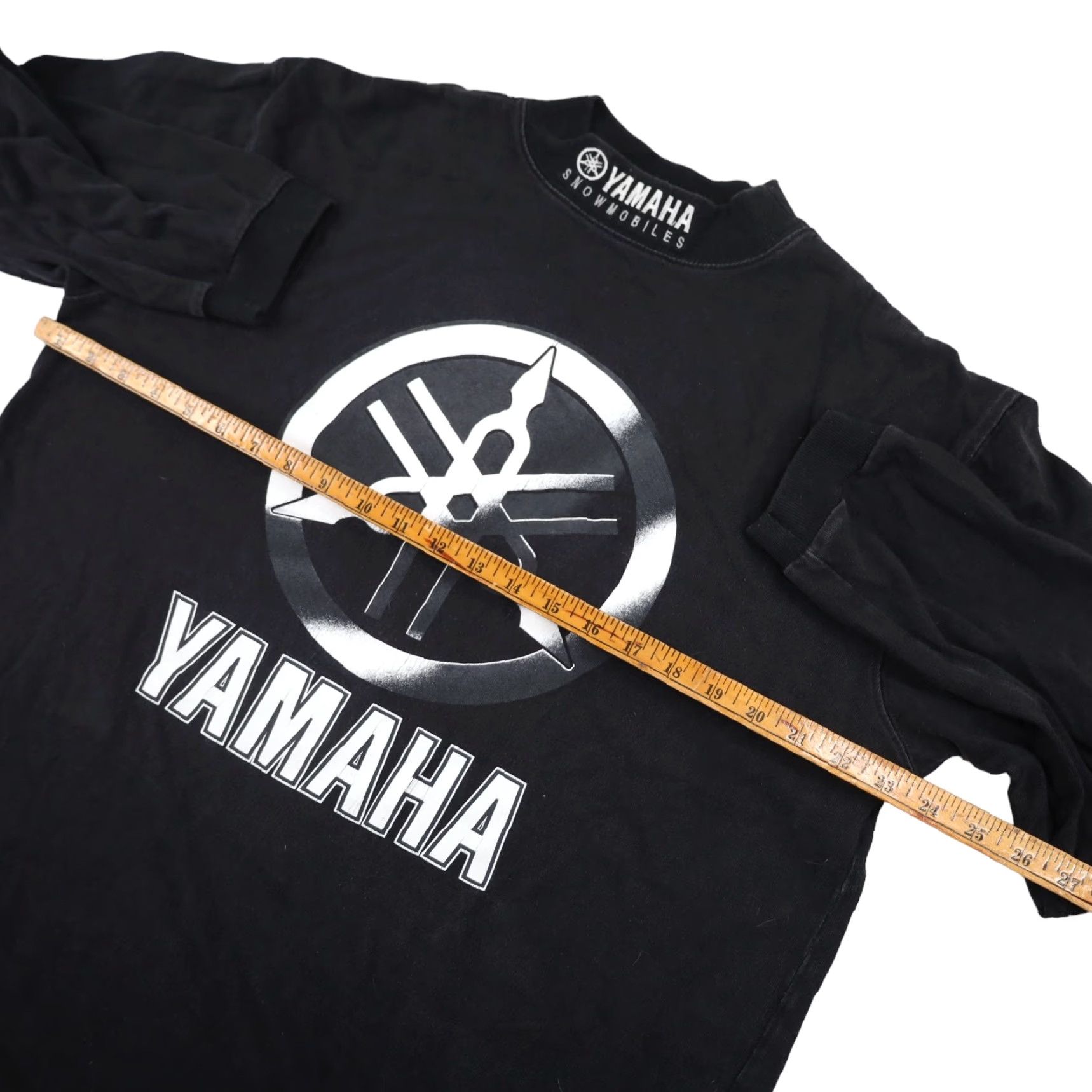 Yamaha VINTAGE Yamaha Snowmobiles Moc Neck Long Sleeve Graphic T Shirt Size US L / EU 52-54 / 3 - 6 Thumbnail