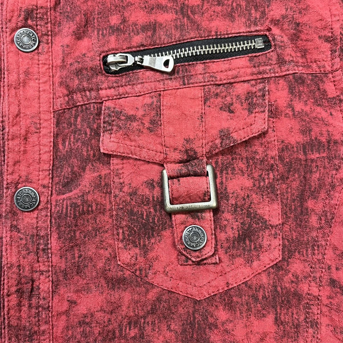 In The Attic × Japanese Brand × Le Grande Bleu (L.G.B.) In The Attic homme acid wash shirt Size US L / EU 52-54 / 3 - 6 Thumbnail