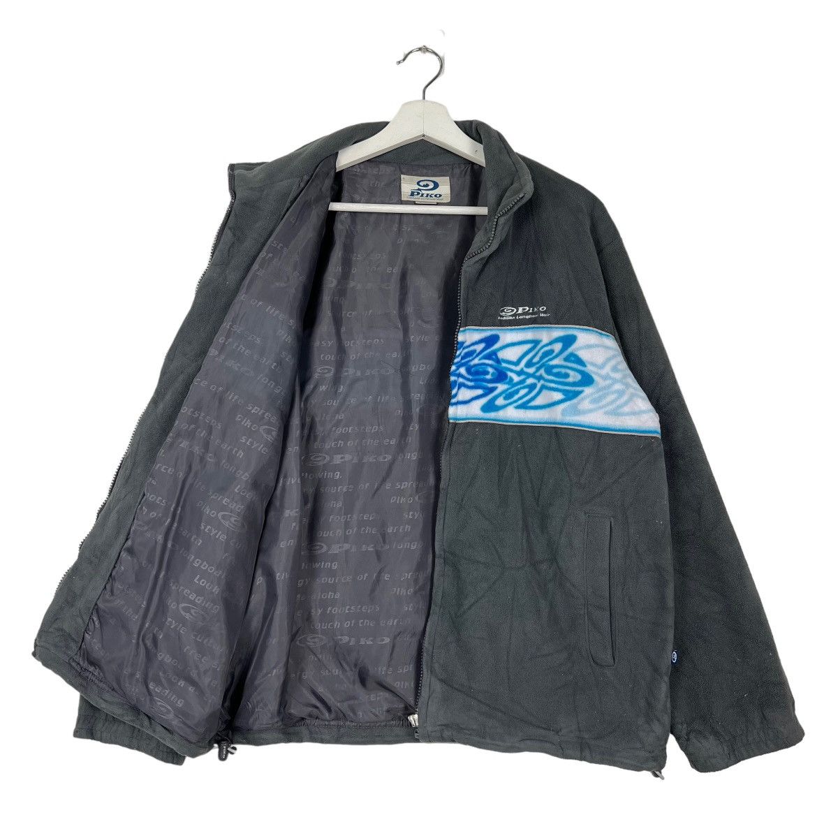 Japanese Brand 🔥 PIKO HAWAII LONGBOARD WEAR FLEECE JACKET Size US M / EU 48-50 / 2 - 9 Thumbnail