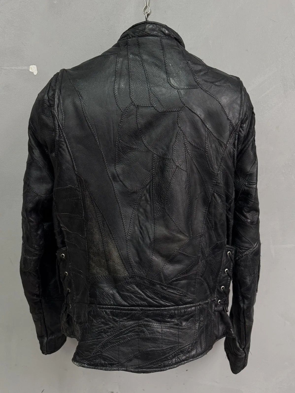 Schott Vintage Leather Jacket Cropped Rick Owens Style Diesel Rare Size US L / EU 52-54 / 3 - 6 Thumbnail