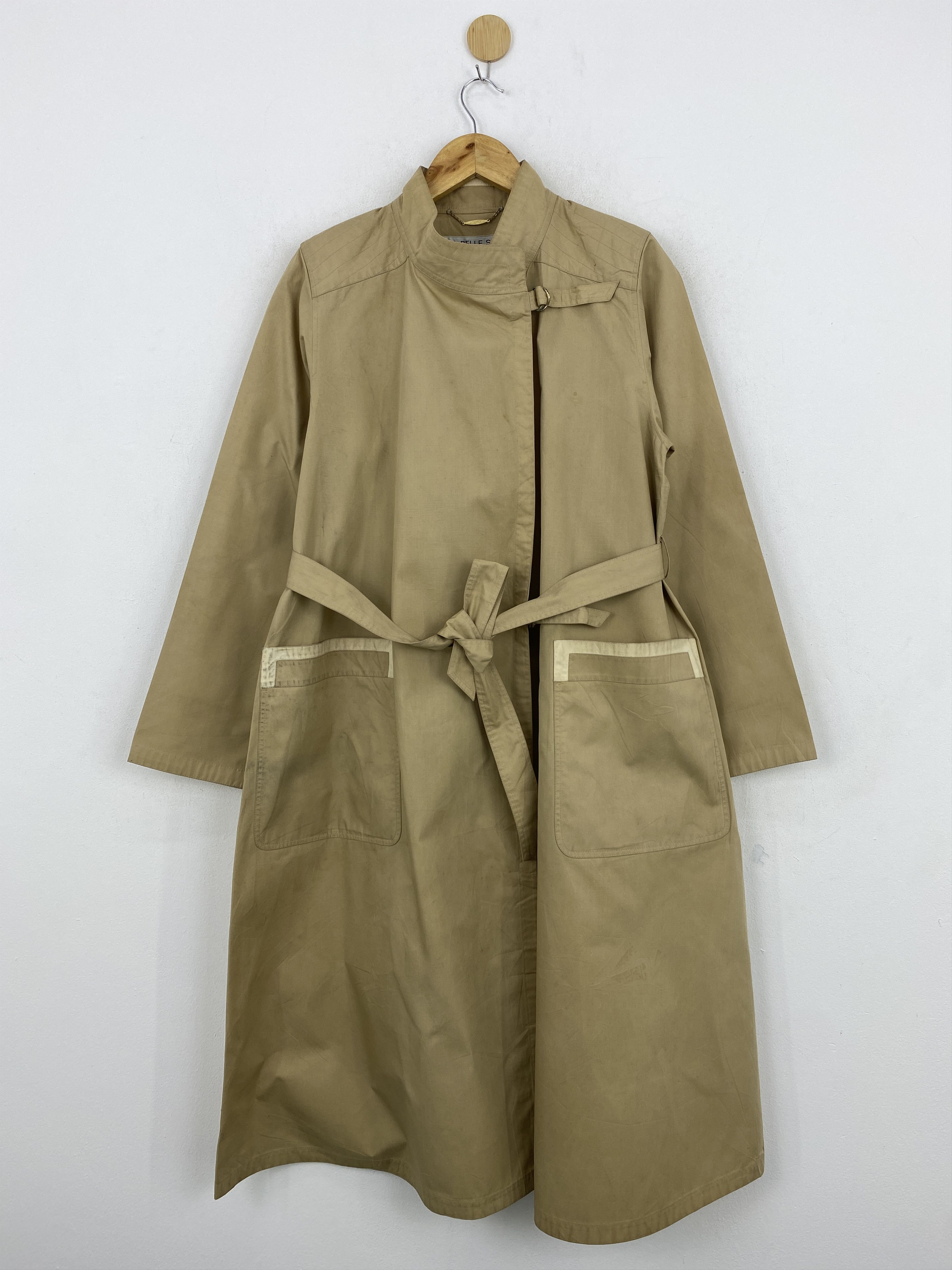 Vintage Vintage La Belle Saison Italian Designer Long Jacket J1938 Size US L / EU 52-54 / 3 - 1 Thumbnail