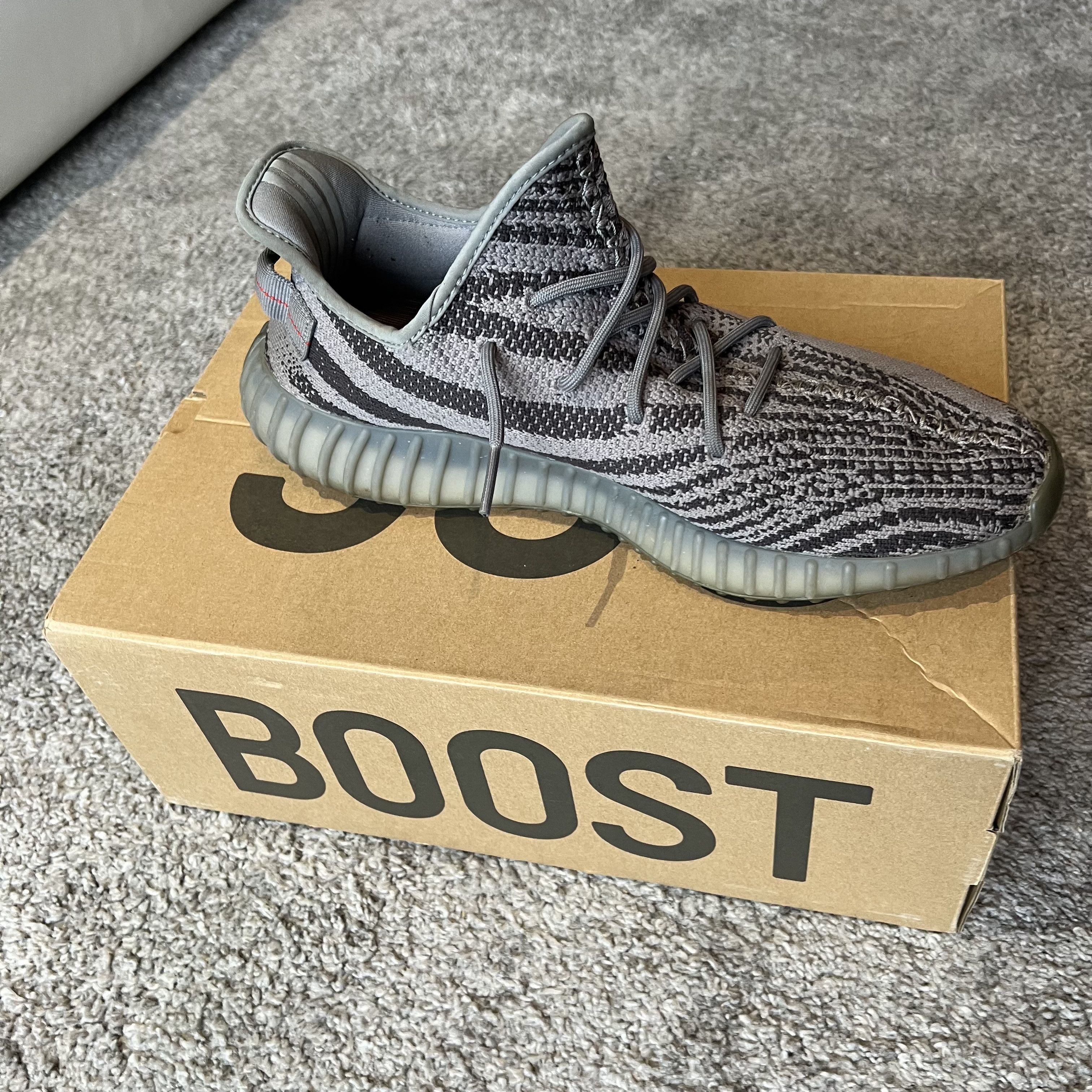 Adidas × Kanye West Yeezy Boost 350 V2 Beluga 2.0 Size US 14 / EU 47 - 20 Thumbnail