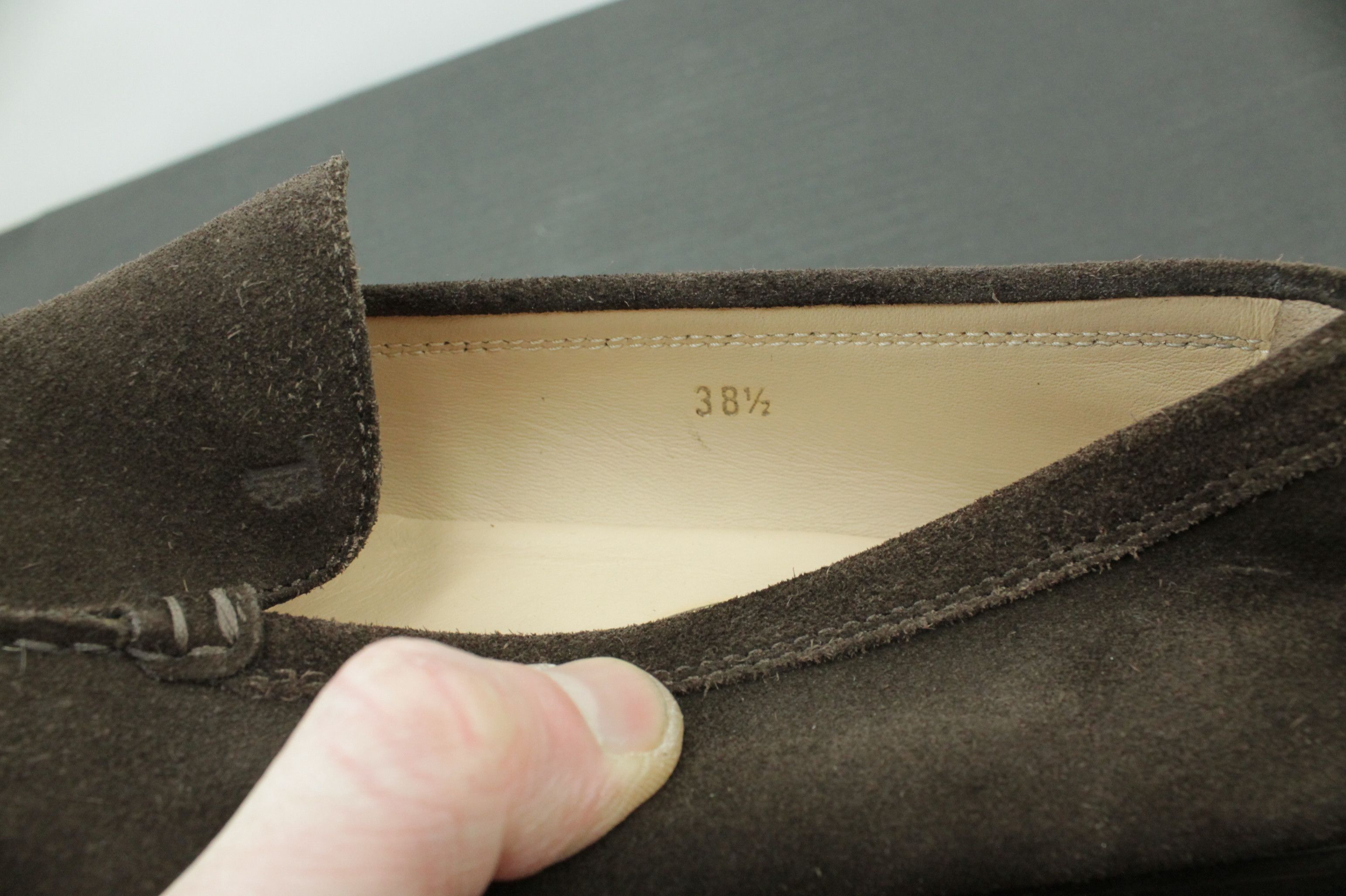 Tod's Tod's Brown Suede Slip On Driving Mocassine Loafers Women's Size US 8.5 / IT 38.5 - 10 Thumbnail
