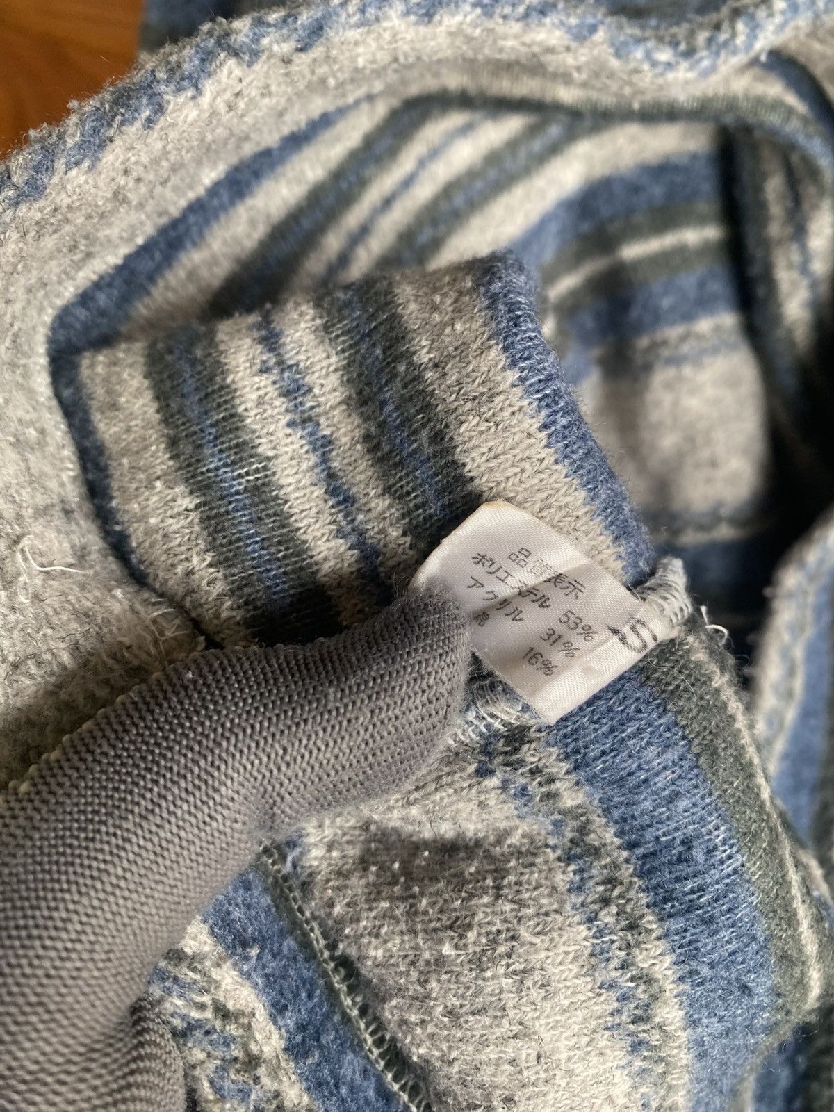 Vintage Vintage Top Scot Striped Half-Zip Pullover Sweater – 80s/90s Size US S / EU 44-46 / 1 - 12 Thumbnail