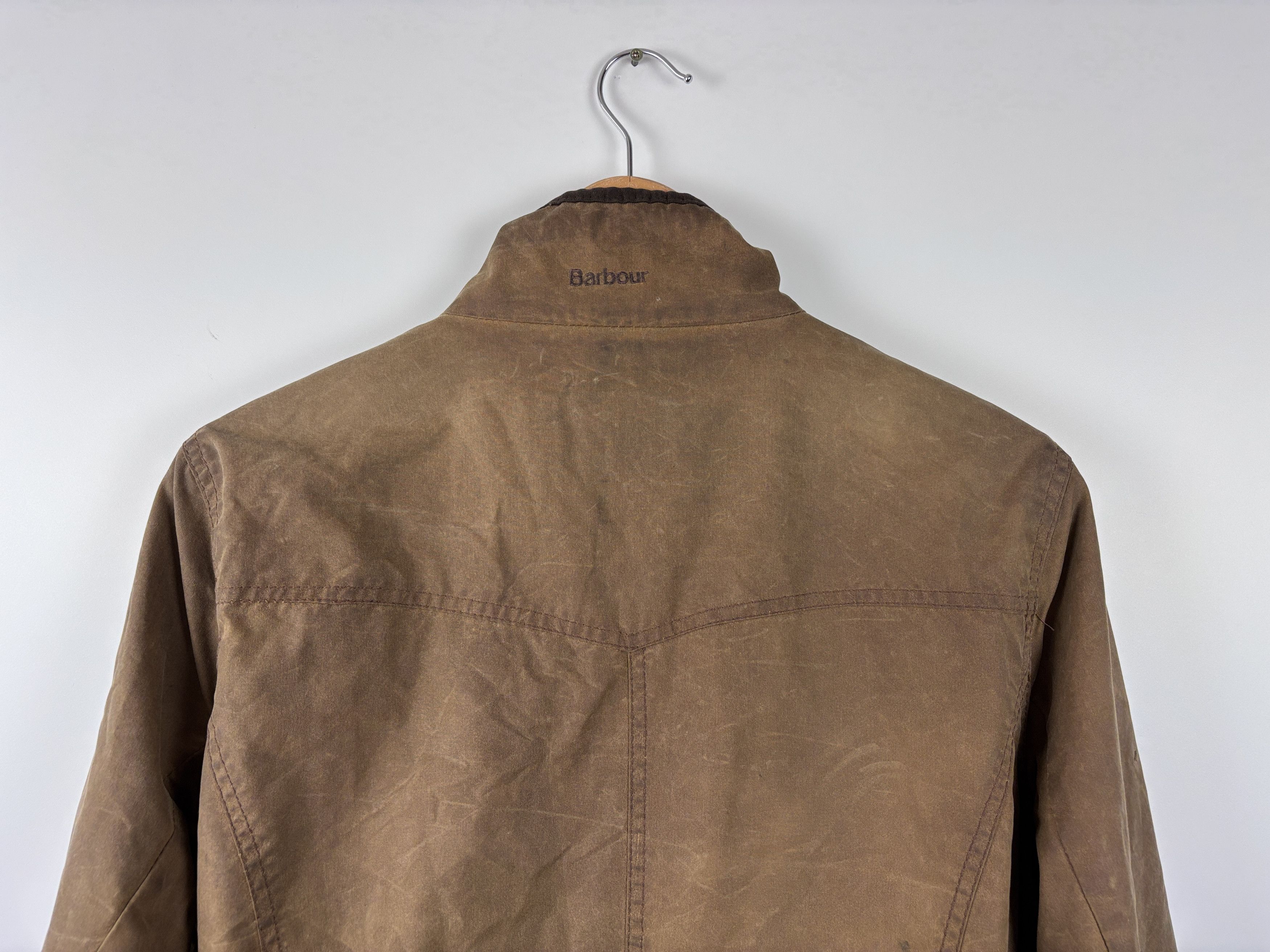 Barbour Barbour Ladies Utility Wax Jacket Brown Size UK 18 Size XL / US 12-14 / IT 48-50 - 5 Thumbnail