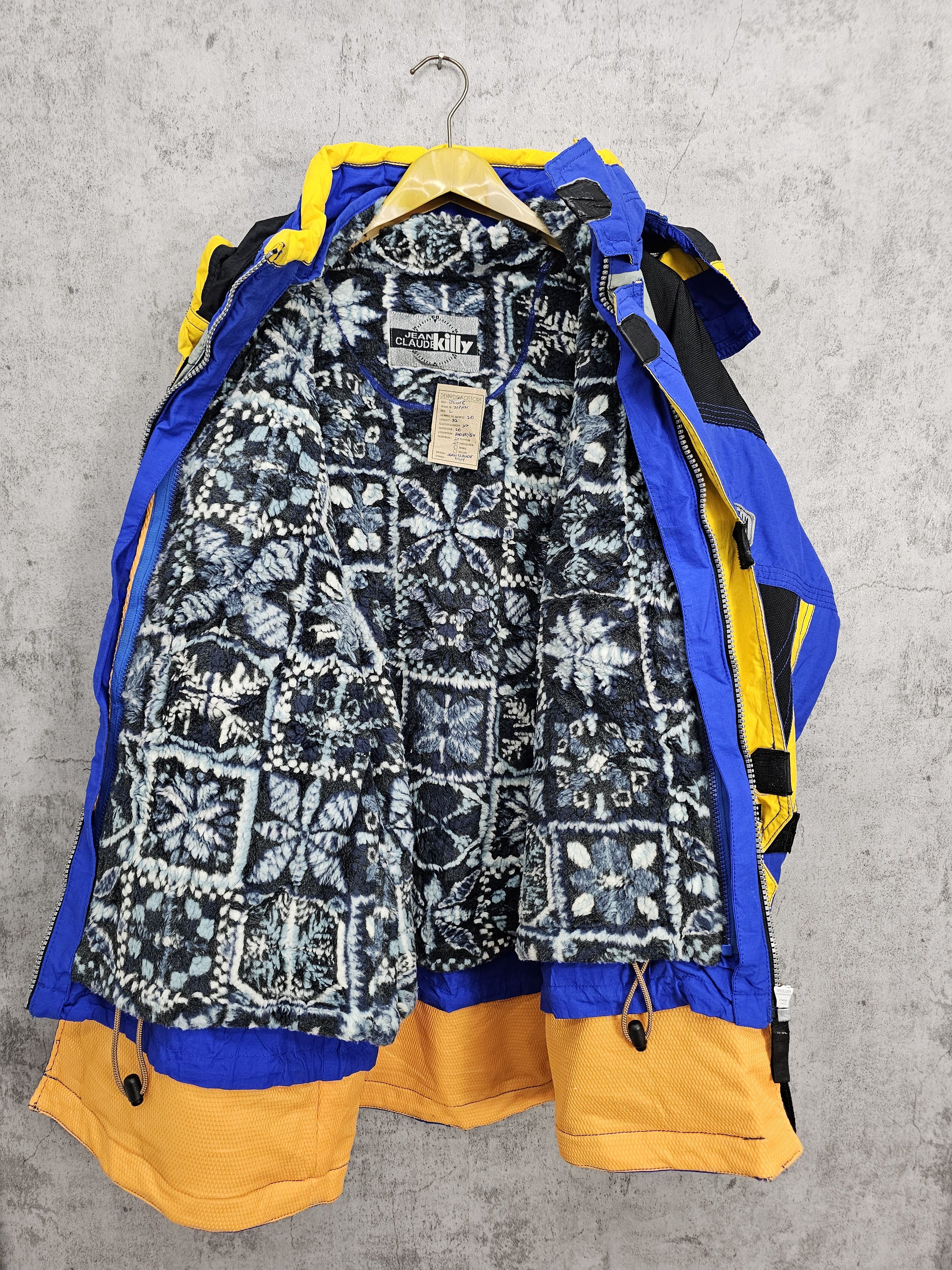 Japanese Brand JEAN CLAUDE KILLY Skiwear Multi Colour Ski Jacket J0016 Size US L / EU 52-54 / 3 - 12 Thumbnail