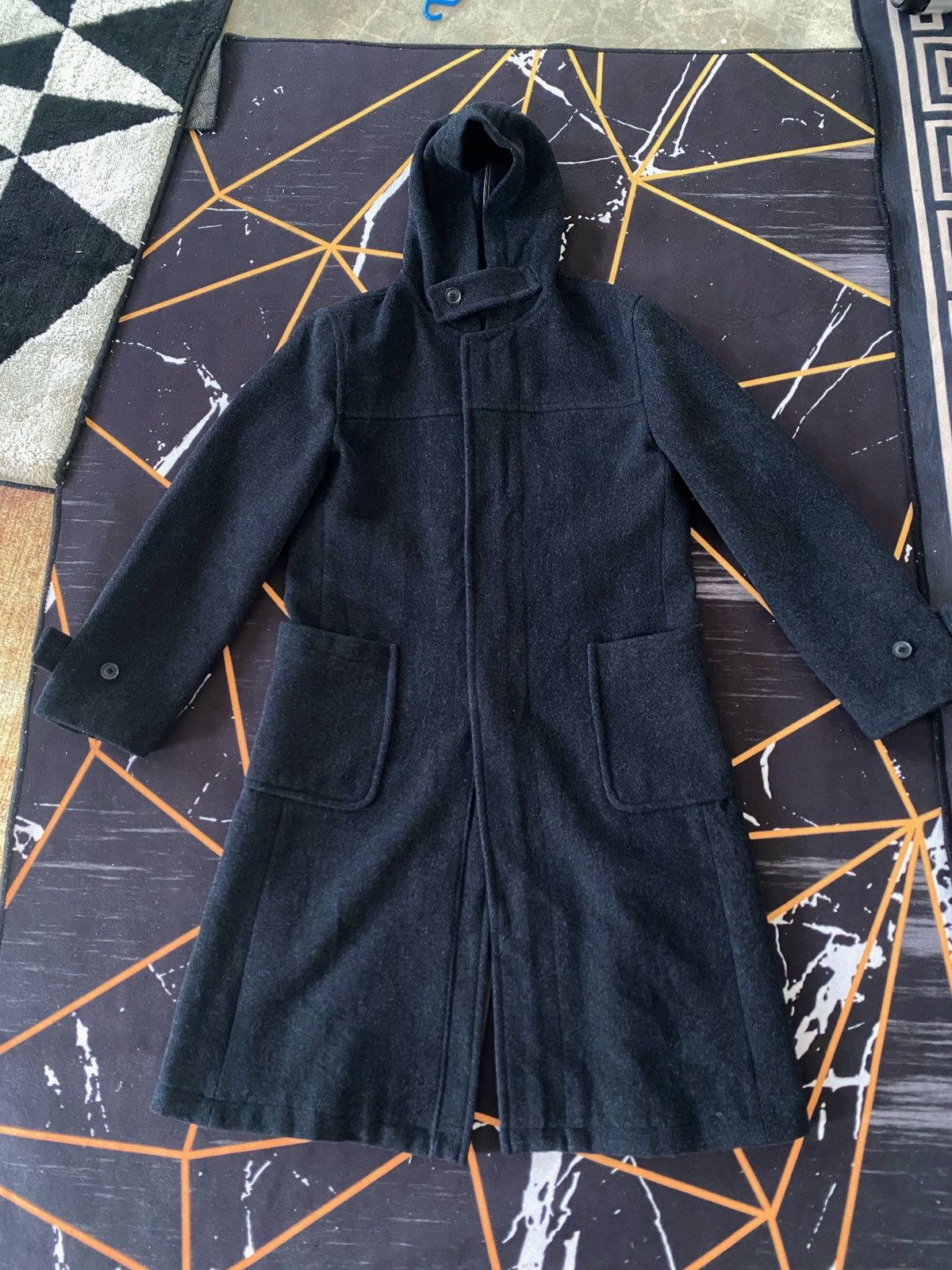 Japanese Brand × PPFM PPFM Long Coat hooded Size US M / EU 48-50 / 2 - 1 Thumbnail