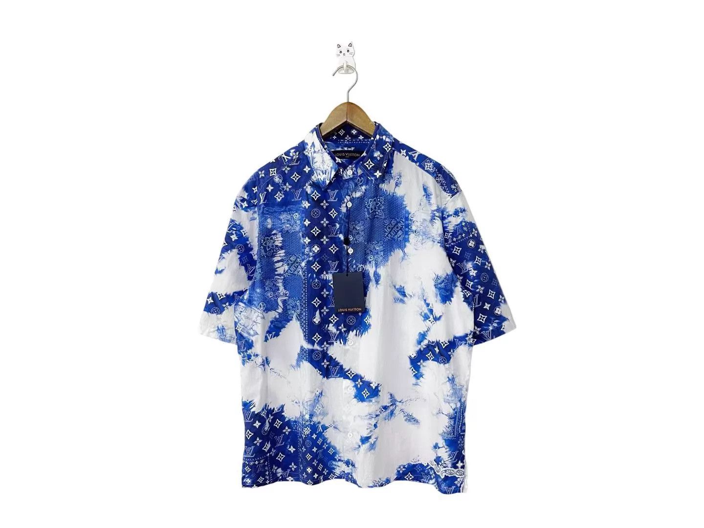 Louis Vuitton LV Rendered Cashew Print Short Sleeve Shirt XL New Size US XL / EU 56 / 4 - 1 Thumbnail