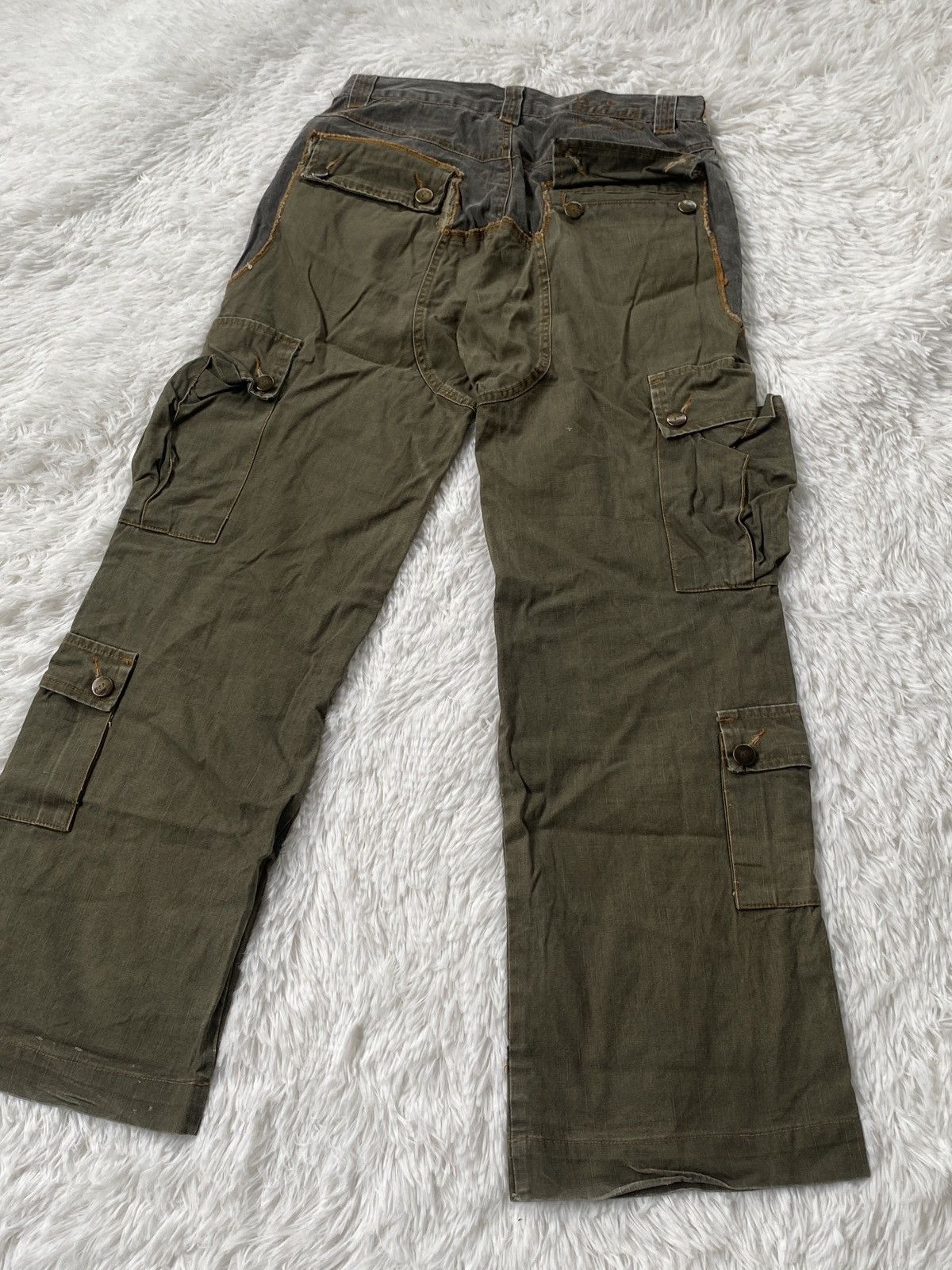 Japanese Brand 🔥Rare🔥Unexpeted Bushpant Cargo pant Multipocket Size US 28 / EU 44 - 22 Thumbnail