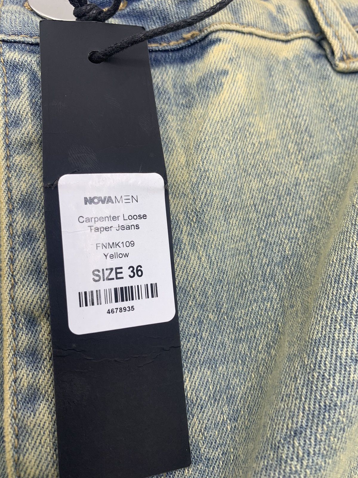 Fashion Nova Carpenter Loose Taper Jeans Size US 36 / EU 52 - 8 Thumbnail